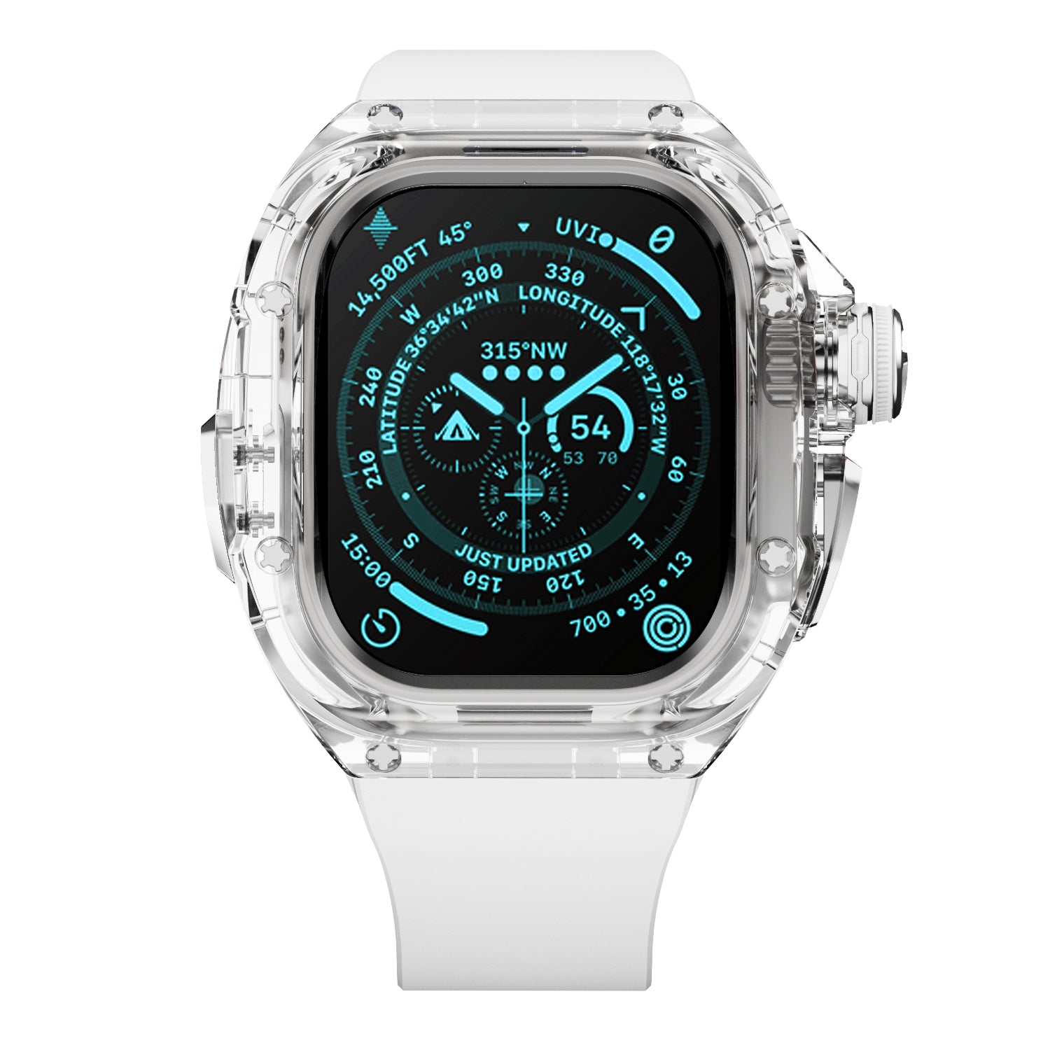 MC 1501 Apple Watch Case - Silver
