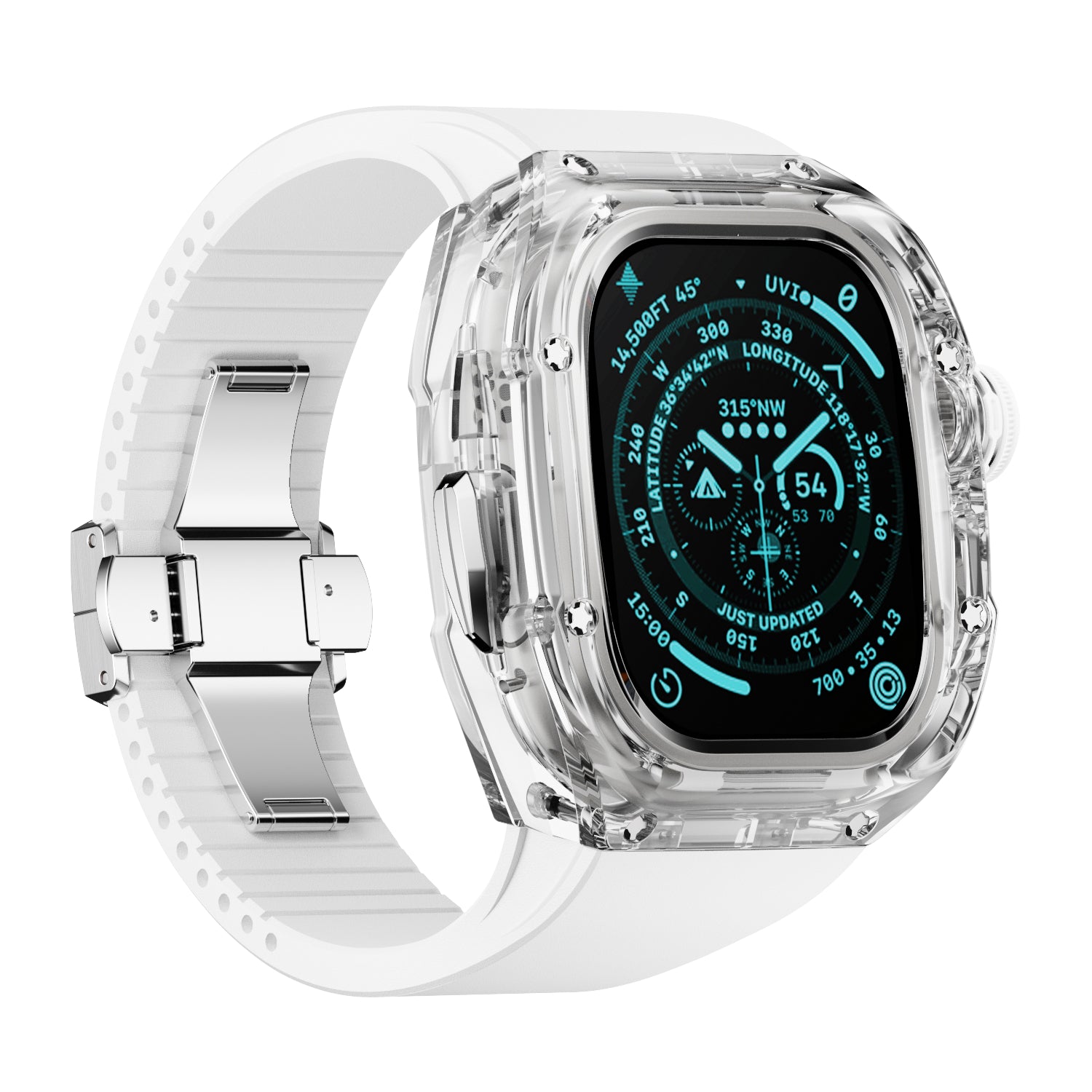 MC 1501 Apple Watch Case - Silver