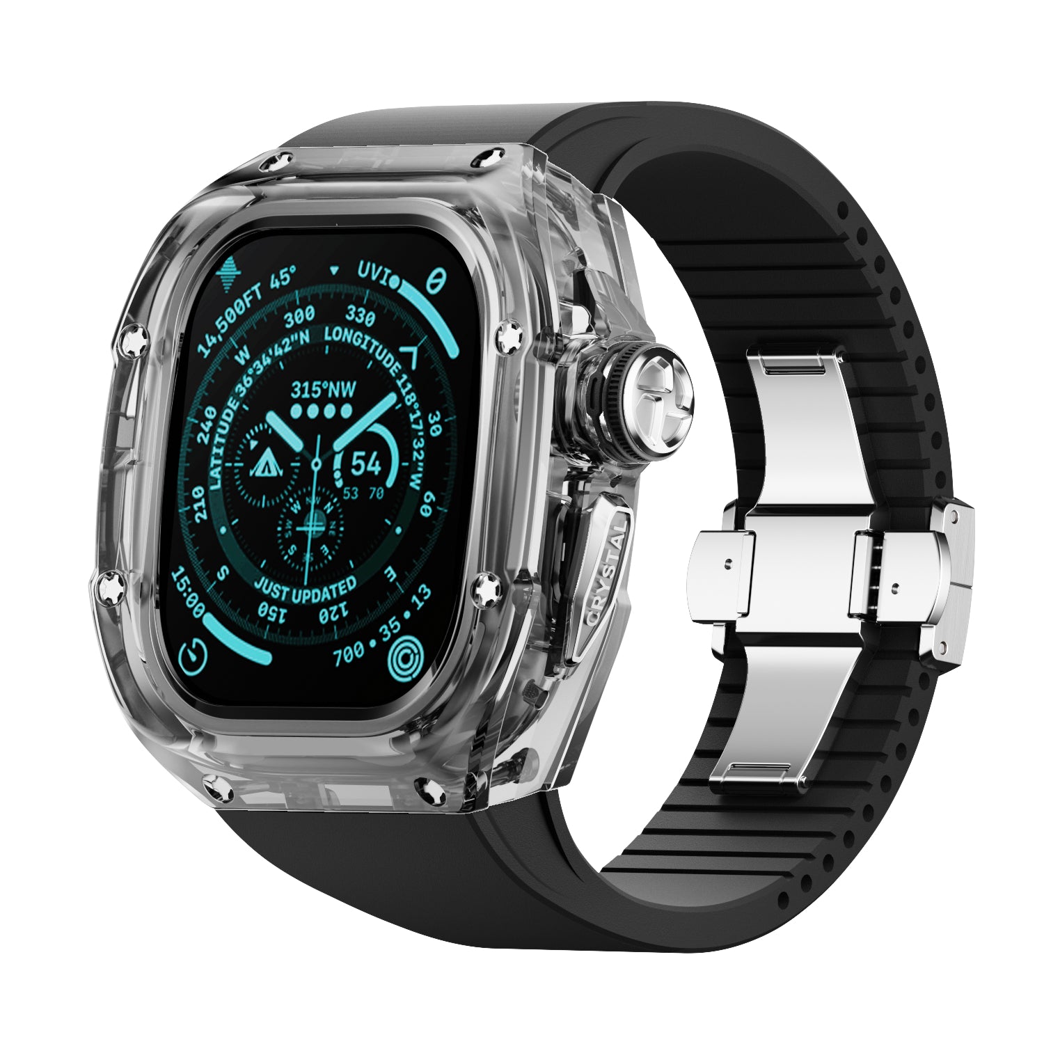 MC 1501 Apple Watch Case - Silver