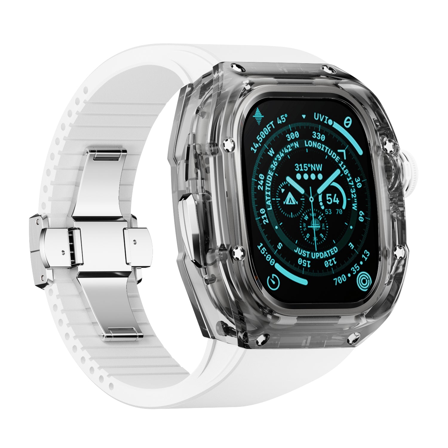MC 1501 Apple Watch Case - Silver