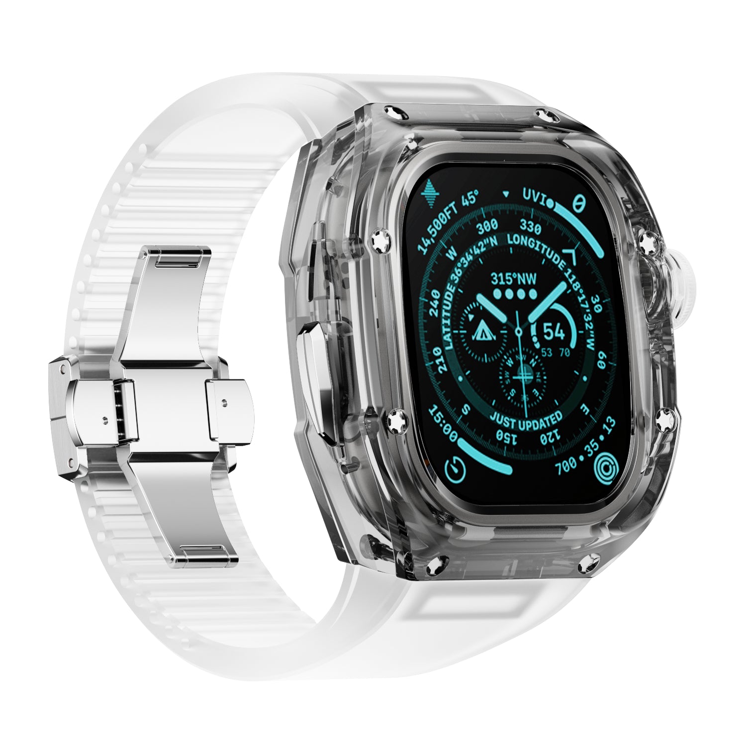 MC 1501 Apple Watch Case - Silver
