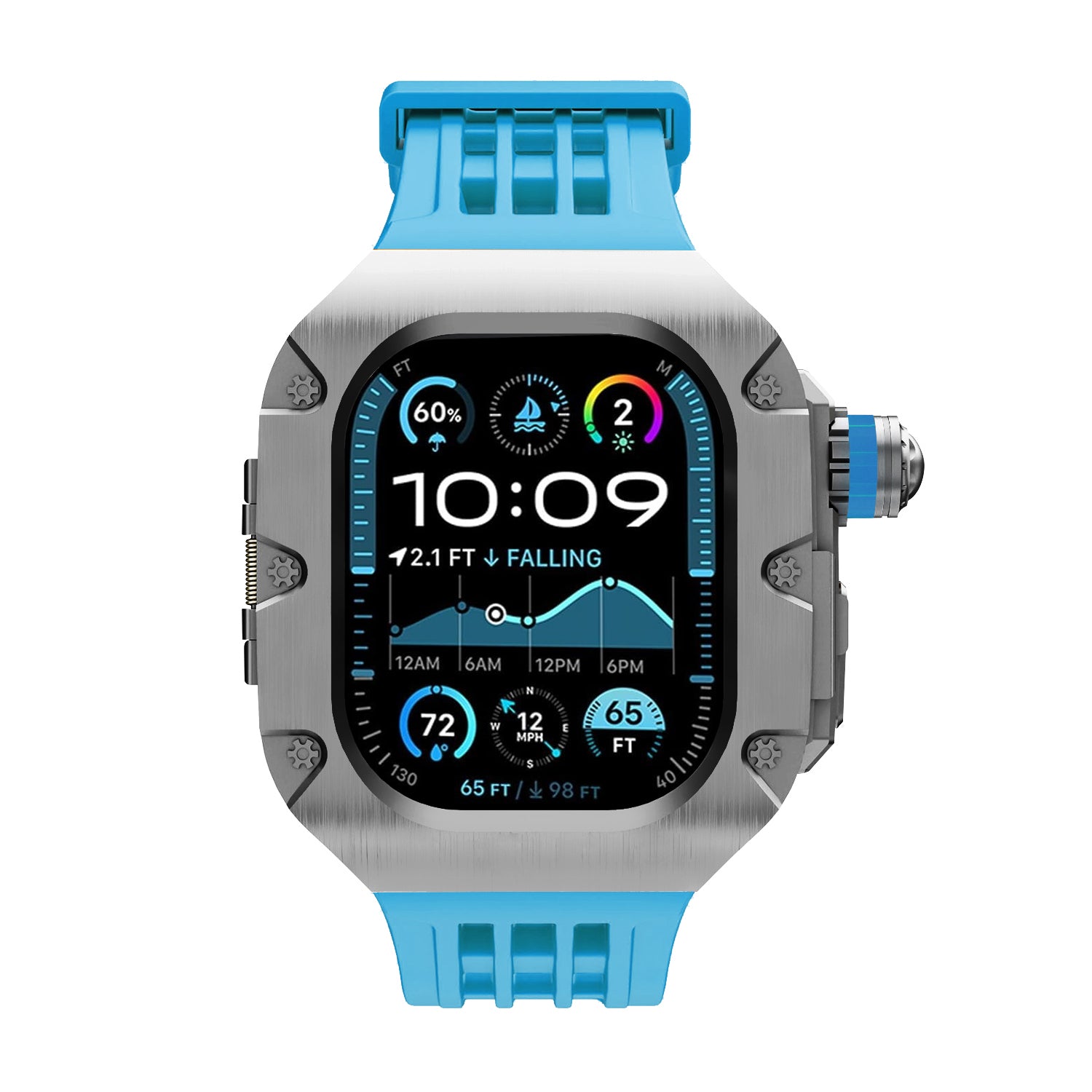 MC-Flipo Apple Watch Case - Black Case