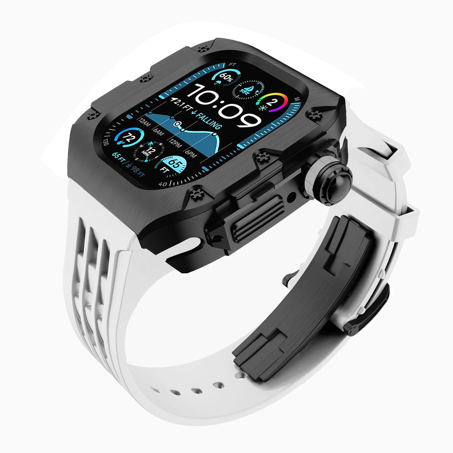 MC-Flipo Apple Watch Case - Black Case