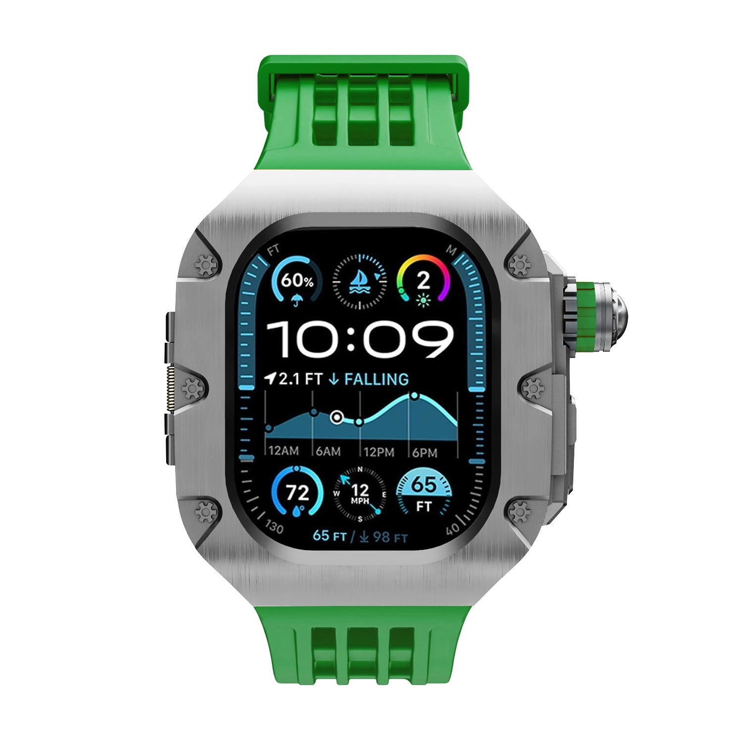 MC-Flipo Apple Watch Case - Black Case