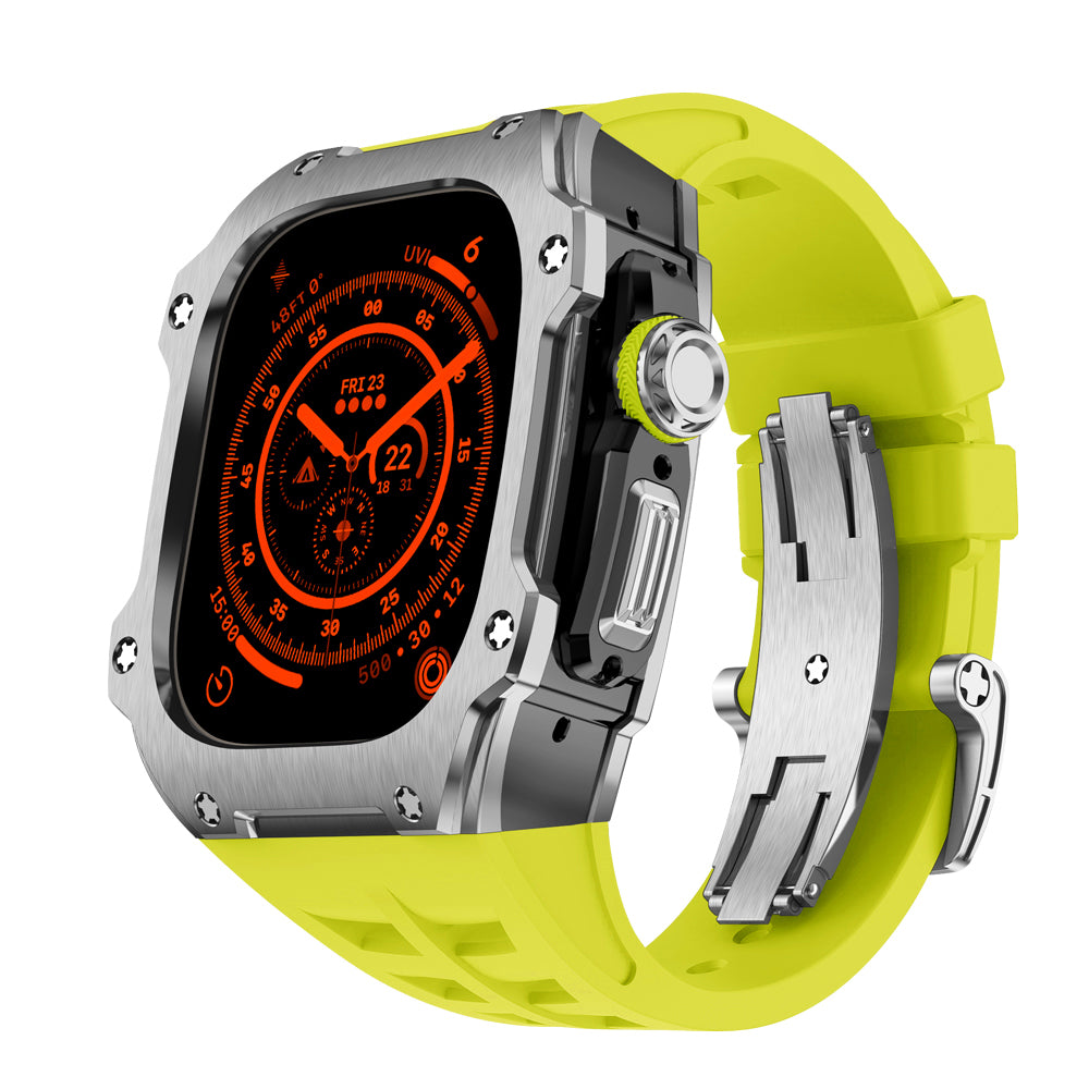MC 0802 Apple Watch Case 49mm - Silver Black