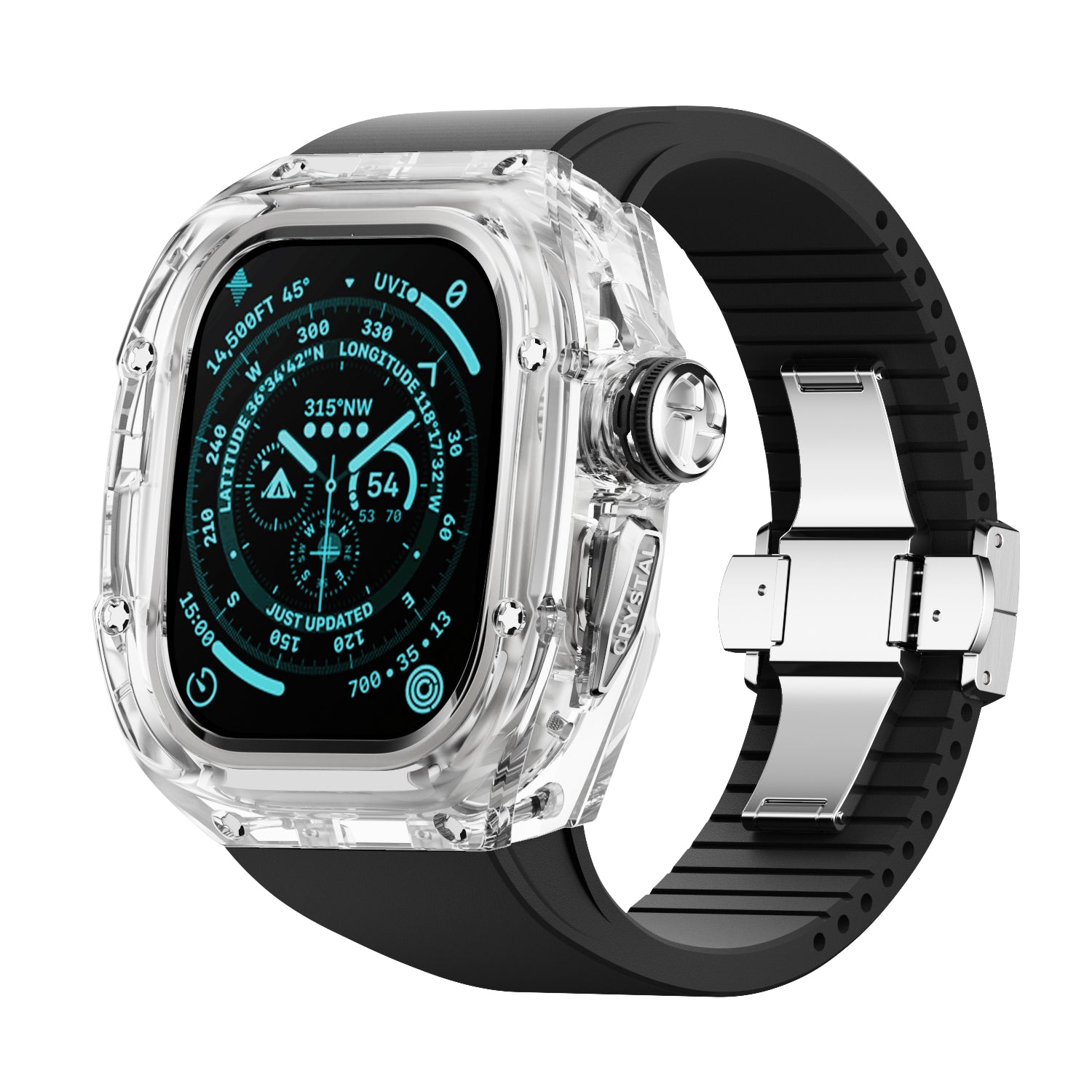 MC 1501 Apple Watch Case - Silver