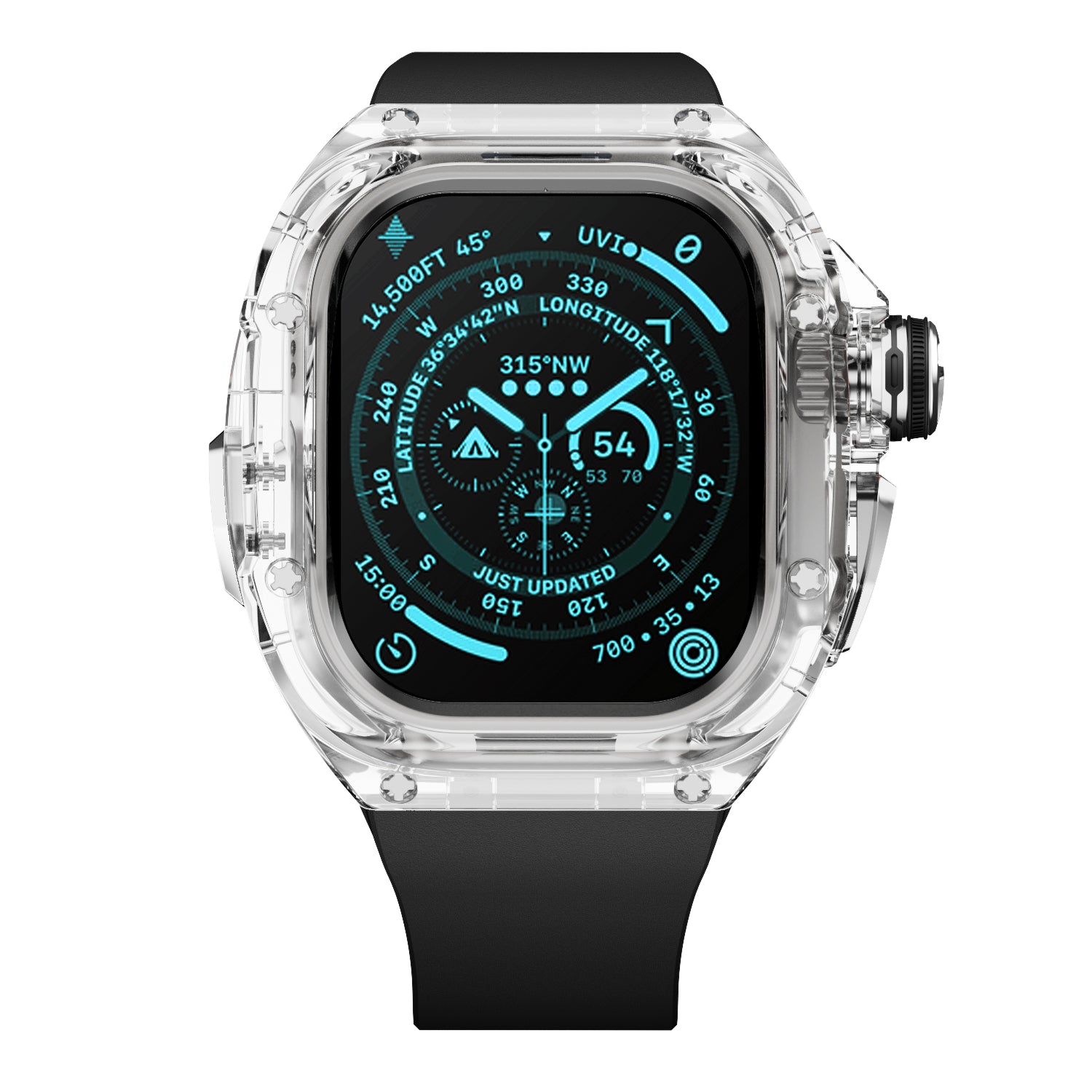 MC 1501 Apple Watch Case - Silver
