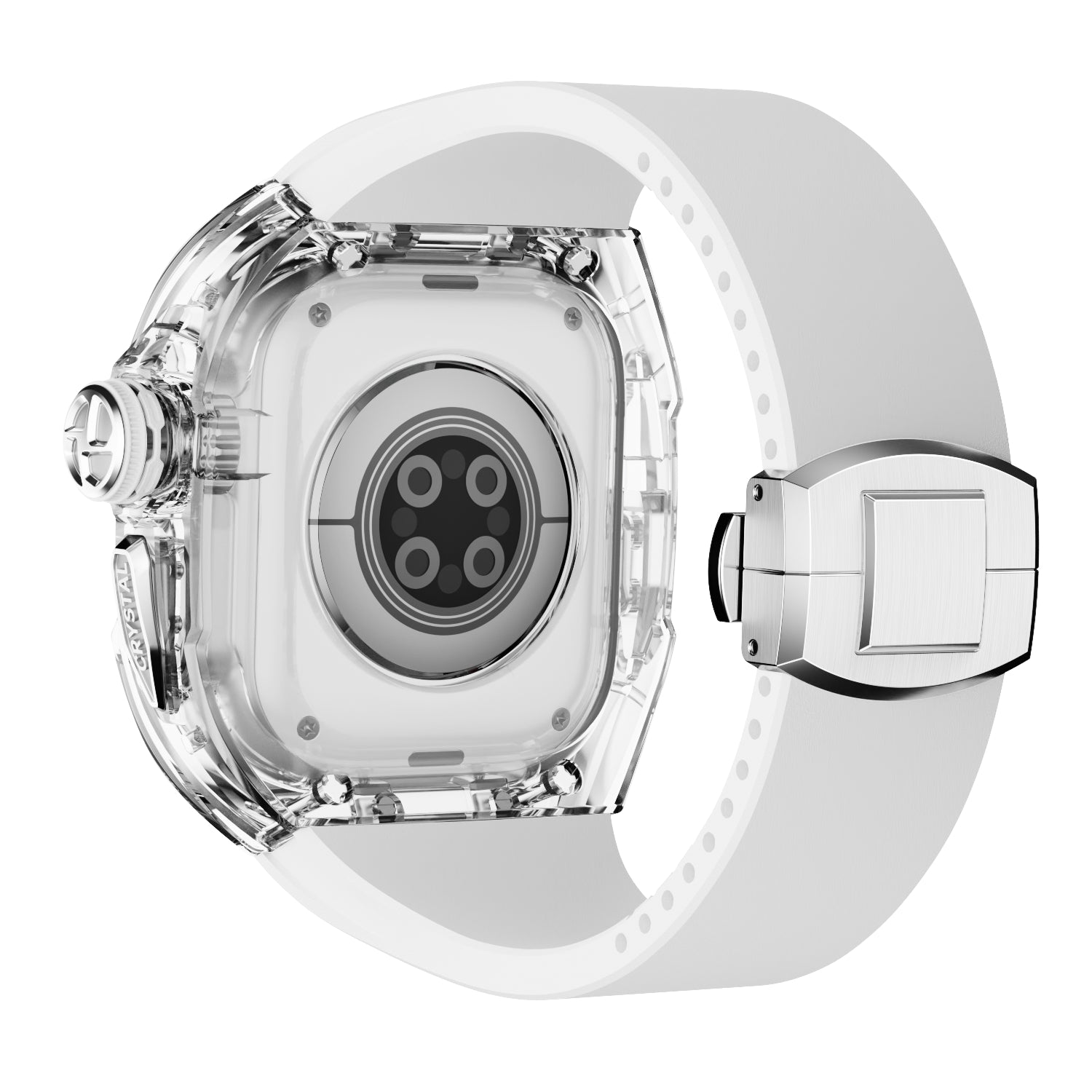 MC 1501 Apple Watch Case - Silver 45/44m