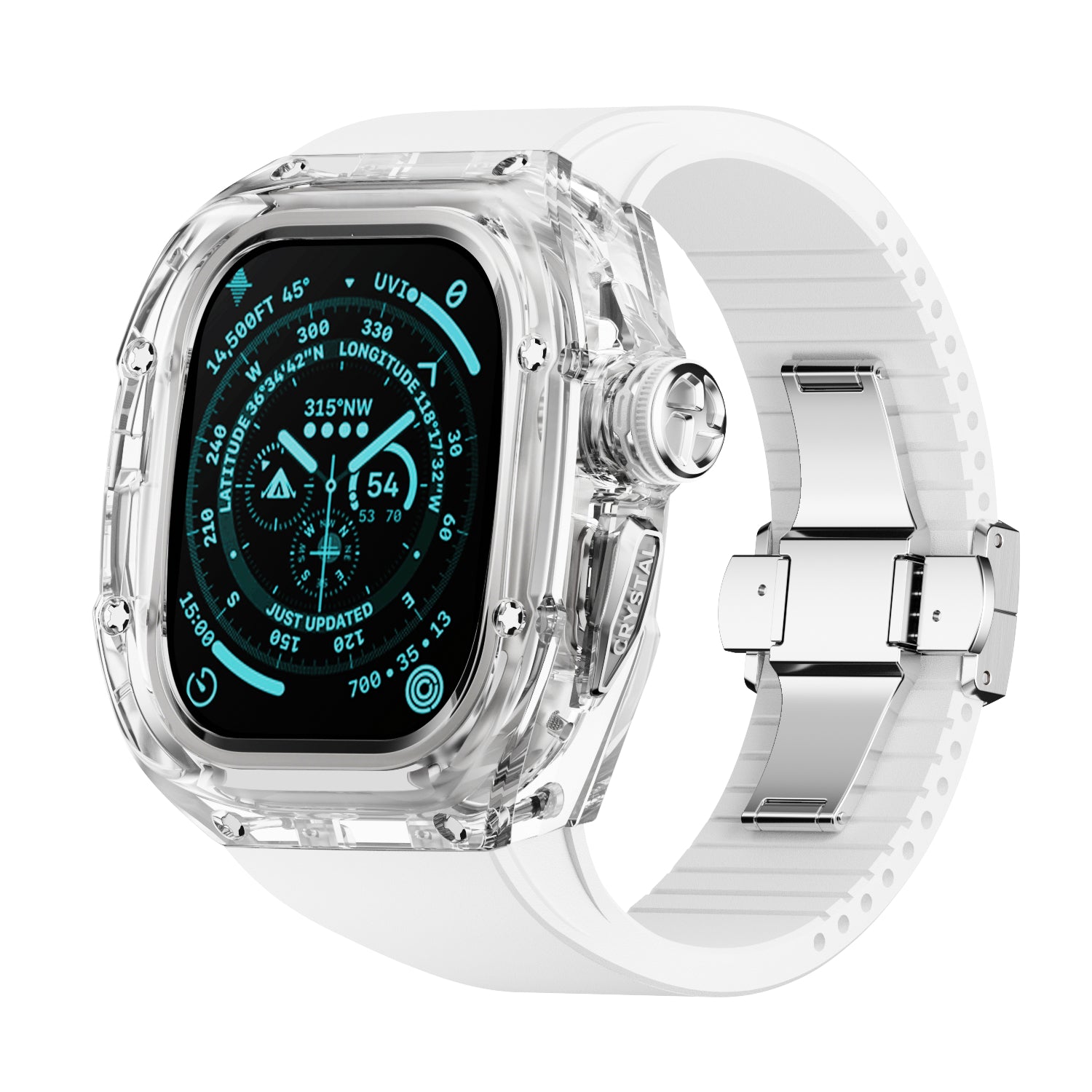 MC 1501 Apple Watch Case - Silver