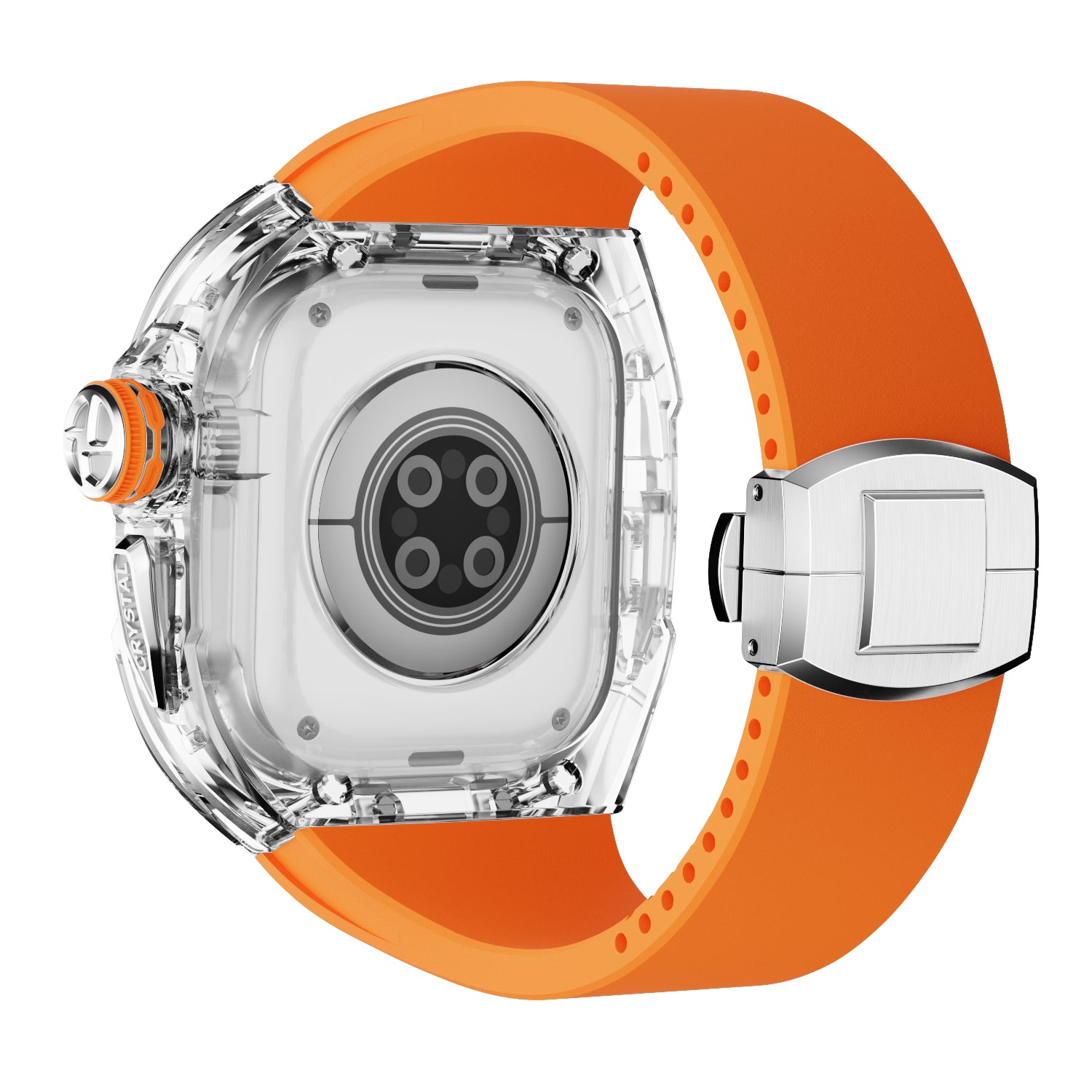 MC 1501 Apple Watch Case - Silver 45/44m