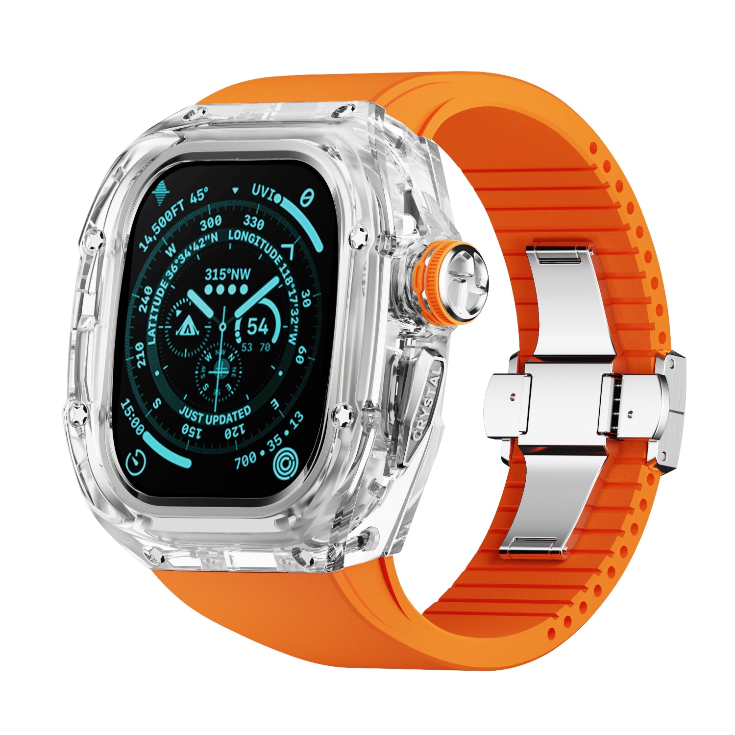 MC 1501 Apple Watch Case - Silver
