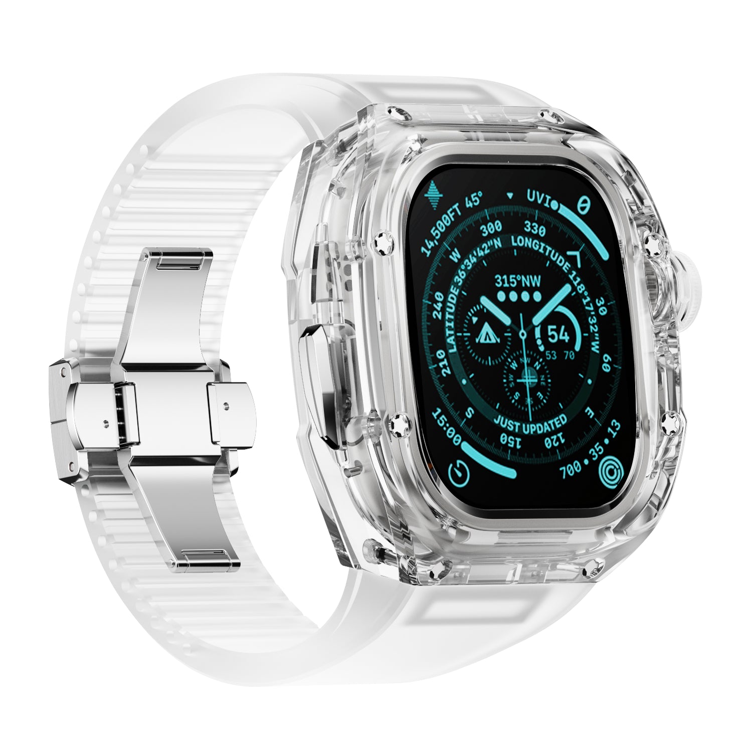 MC 1501 Apple Watch Case - Silver