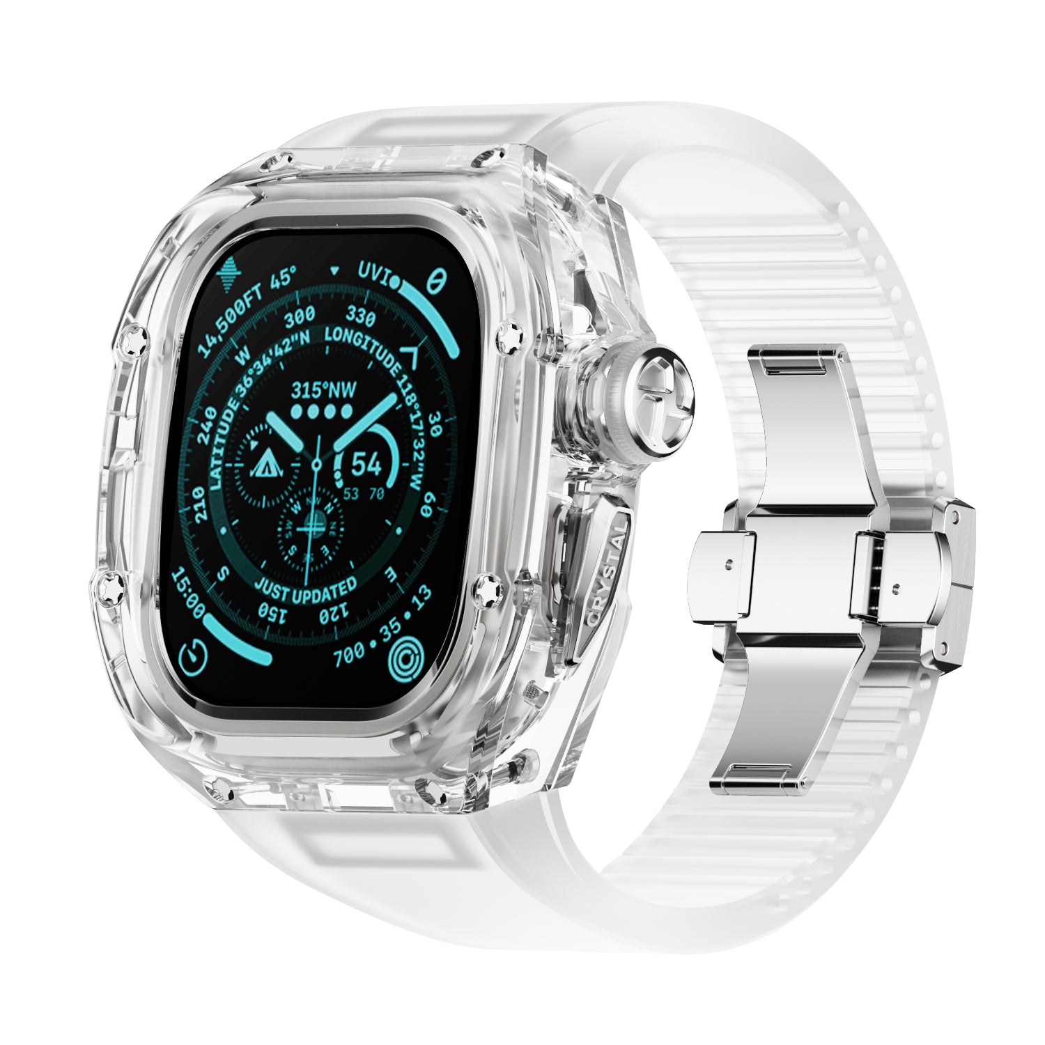 MC 1501 Apple Watch Case - Silver