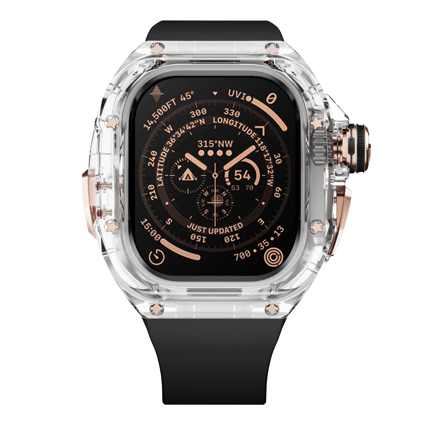 MC 1503 Apple Watch Case - Rose Gold 45/44mm