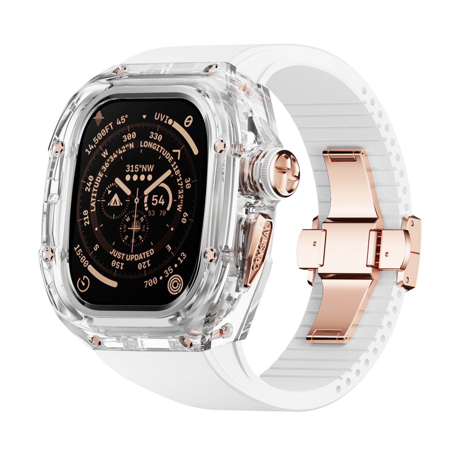 MC 1503 Apple Watch Case - Rose Gold 45/44mm