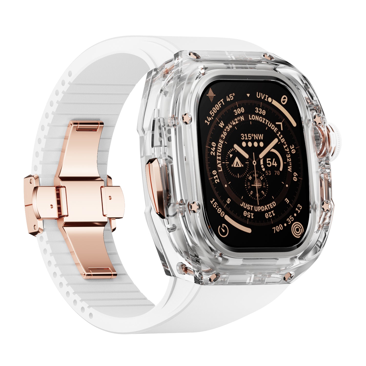 MC 1503 Apple Watch Case - Rose Gold 45/44mm