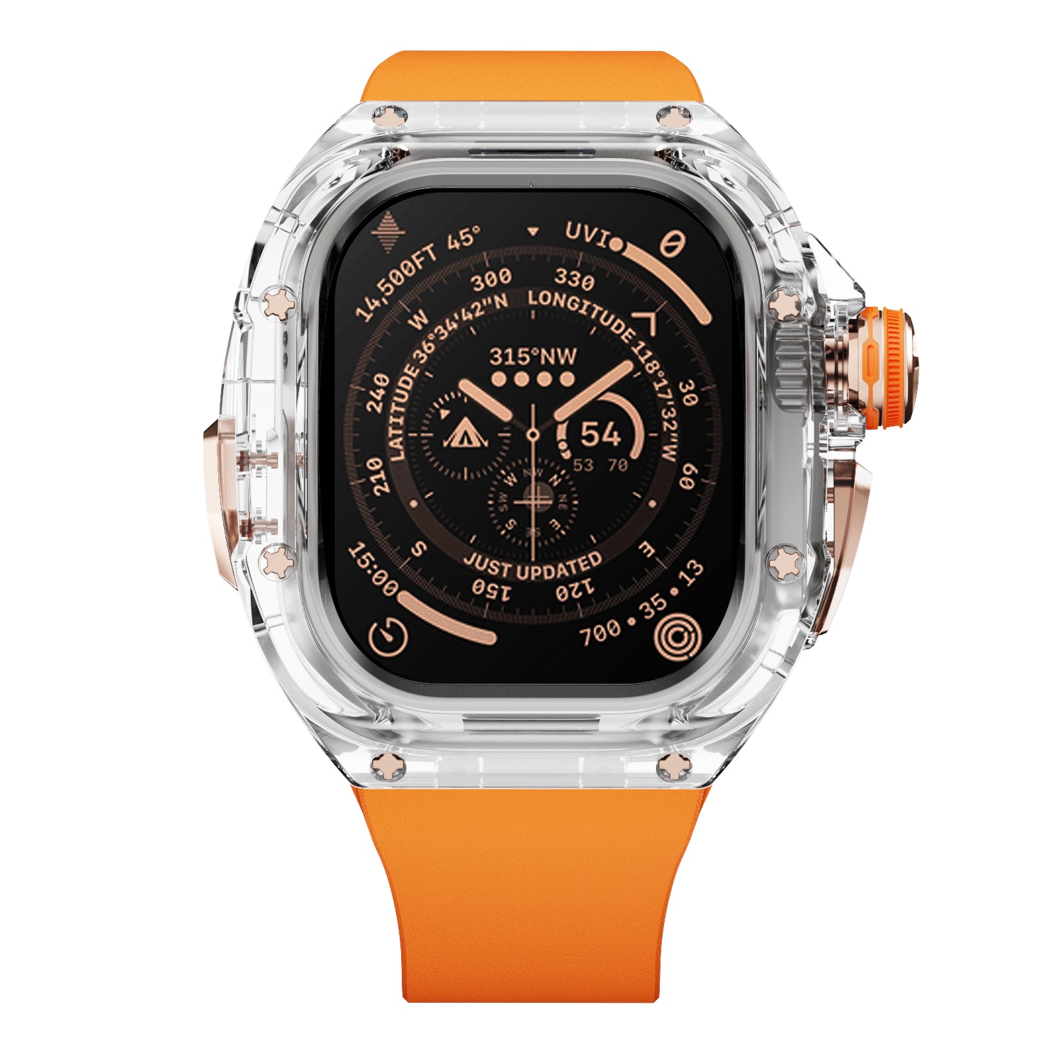 MC 1503 Apple Watch Case - Rose Gold 45/44mm