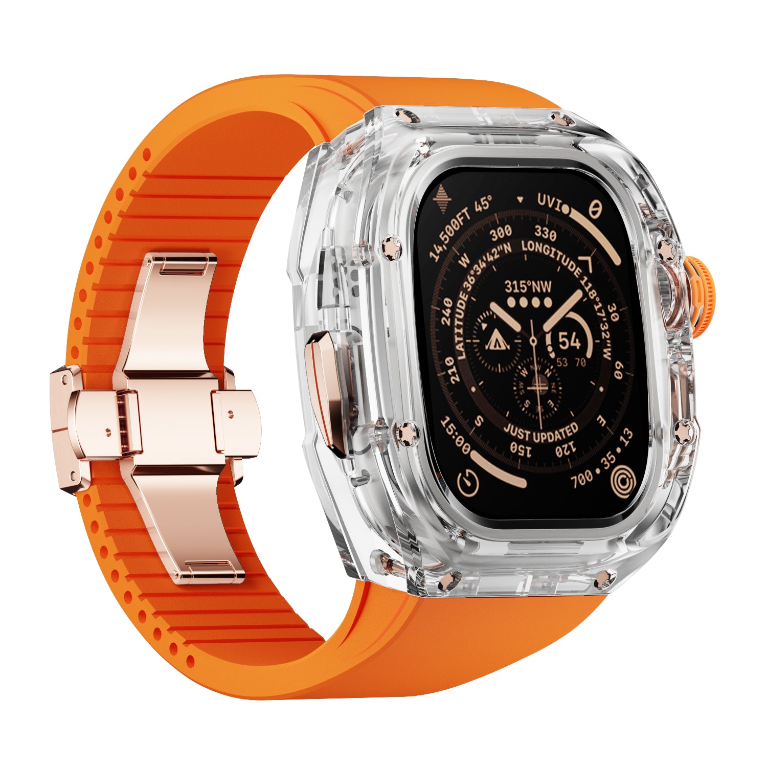 MC 1503 Apple Watch Case - Rose Gold 45/44mm