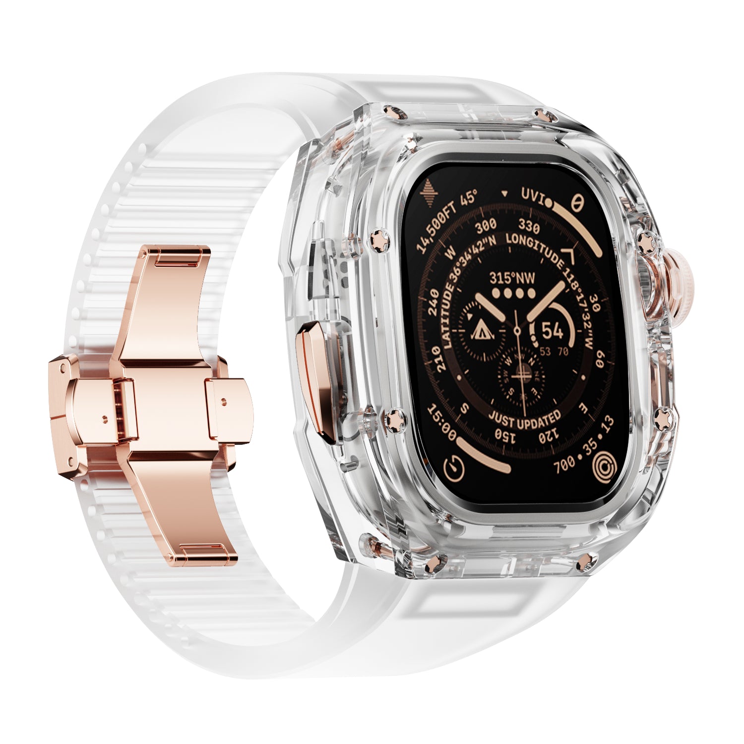 MC 1503 Apple Watch Case - Rose Gold 45/44mm