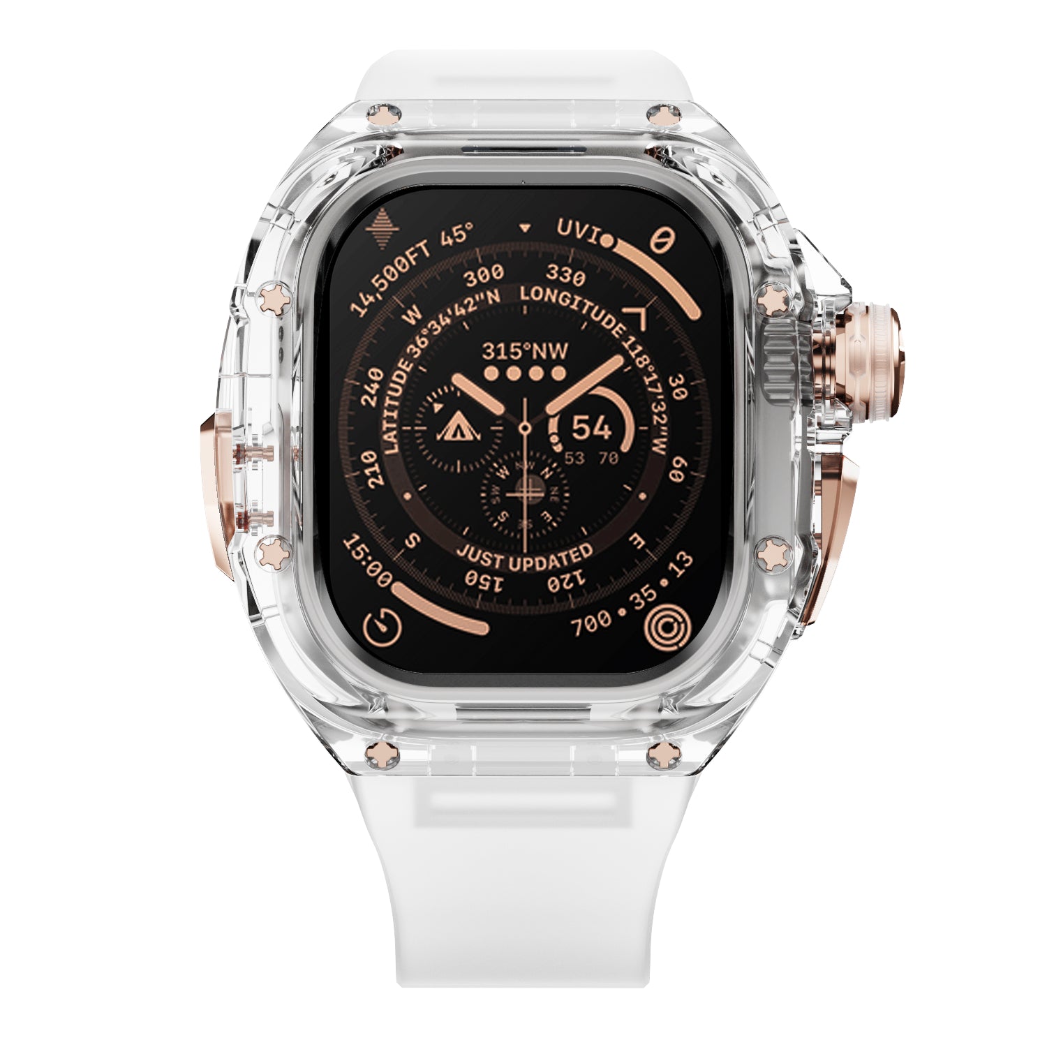 MC 1503 Apple Watch Case - Rose Gold 45/44mm