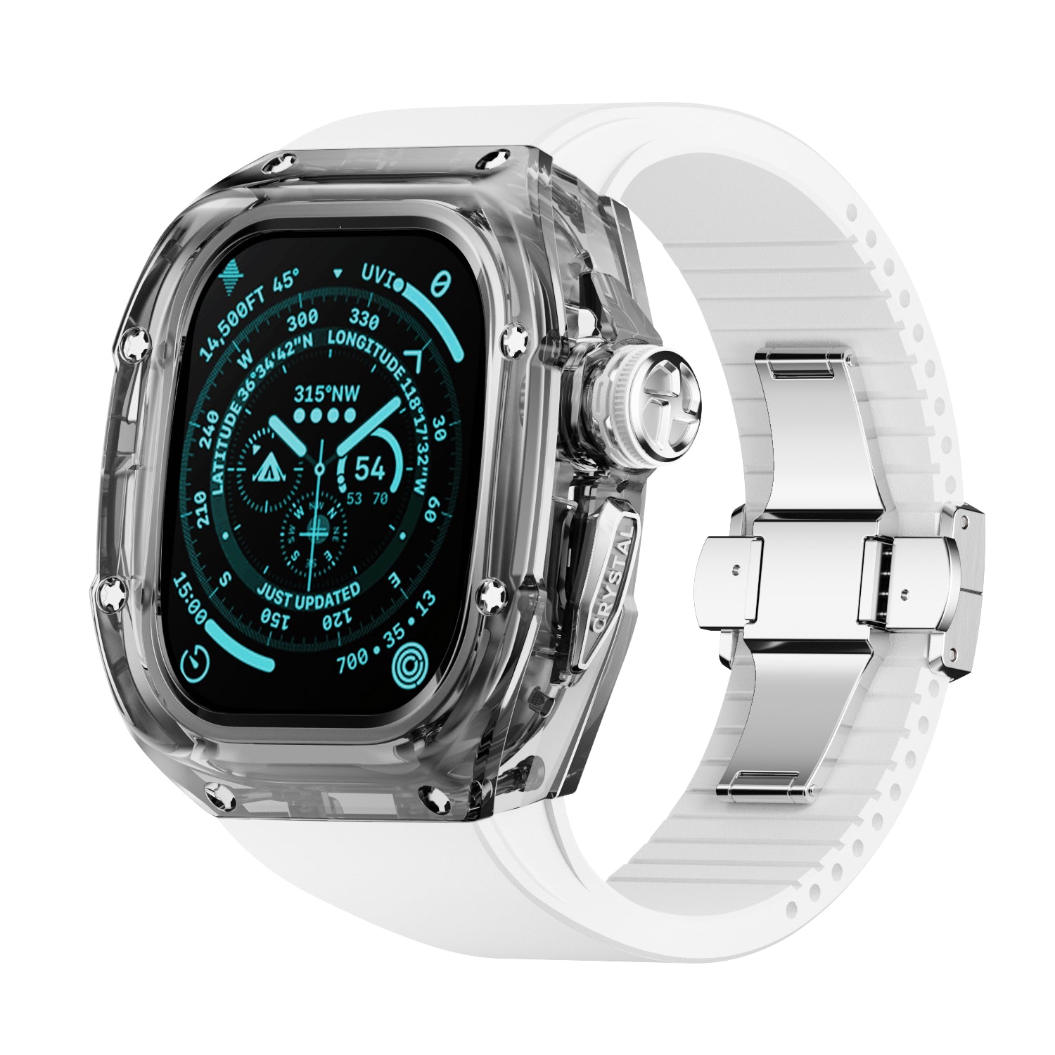 MC 1501 Apple Watch Case - Silver
