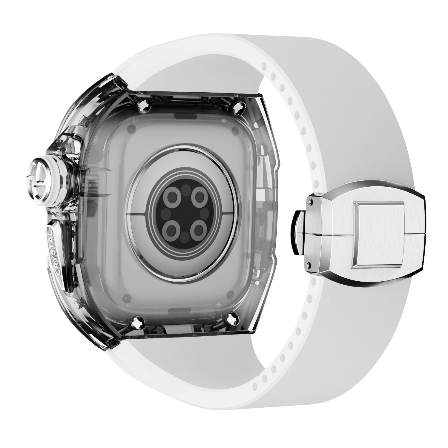 MC 1501 Apple Watch Case - Silver 45/44m