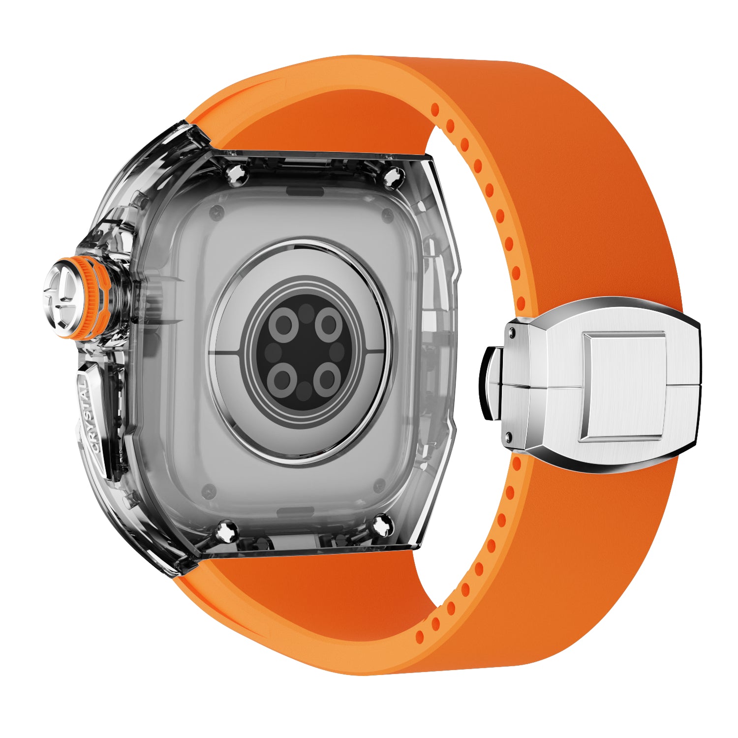 MC 1501 Apple Watch Case - Silver 45/44m