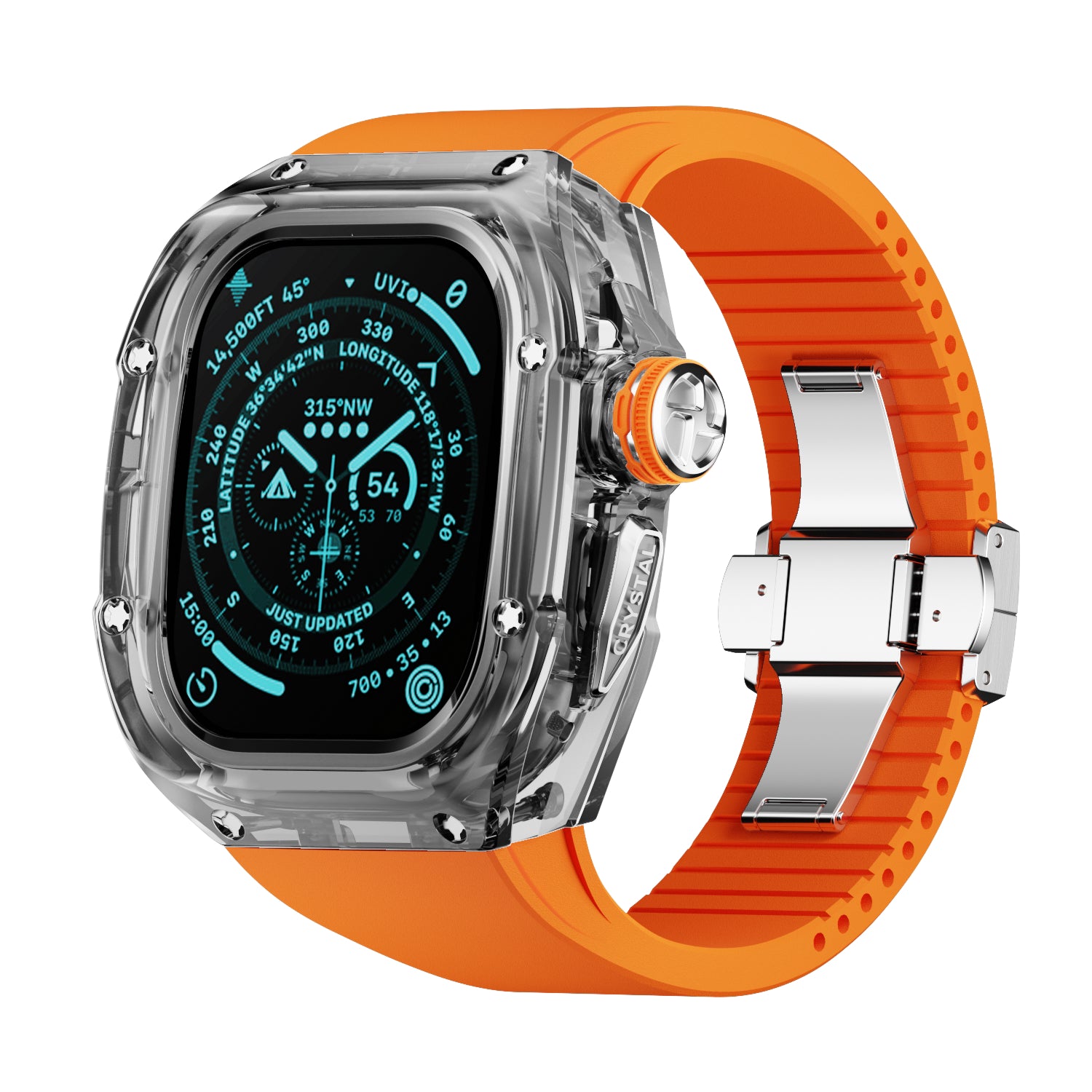 MC 1501 Apple Watch Case - Silver