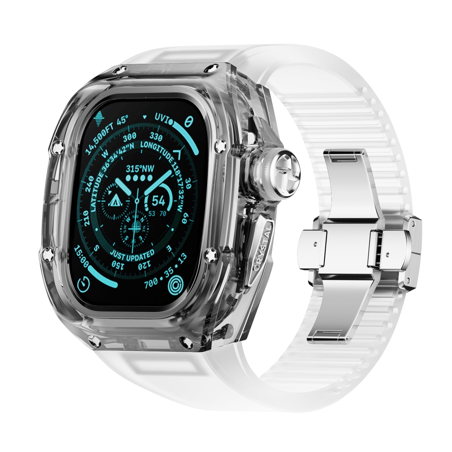 MC 1501 Apple Watch Case - Silver