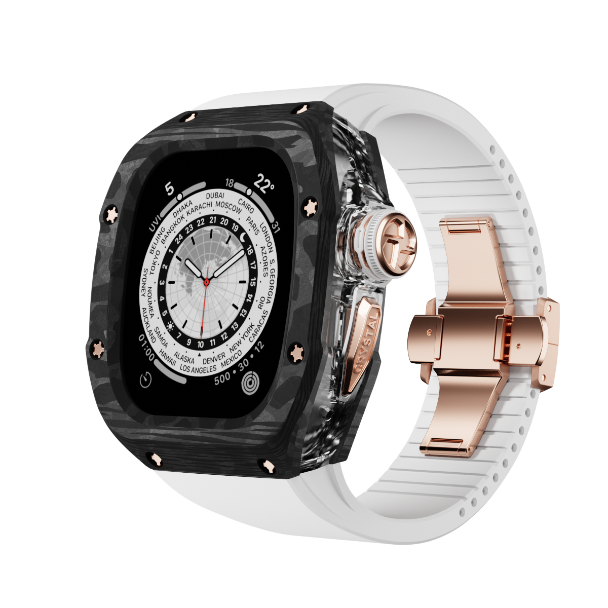 MC 1201 Apple Watch Case - Rose Gold 45/44mm