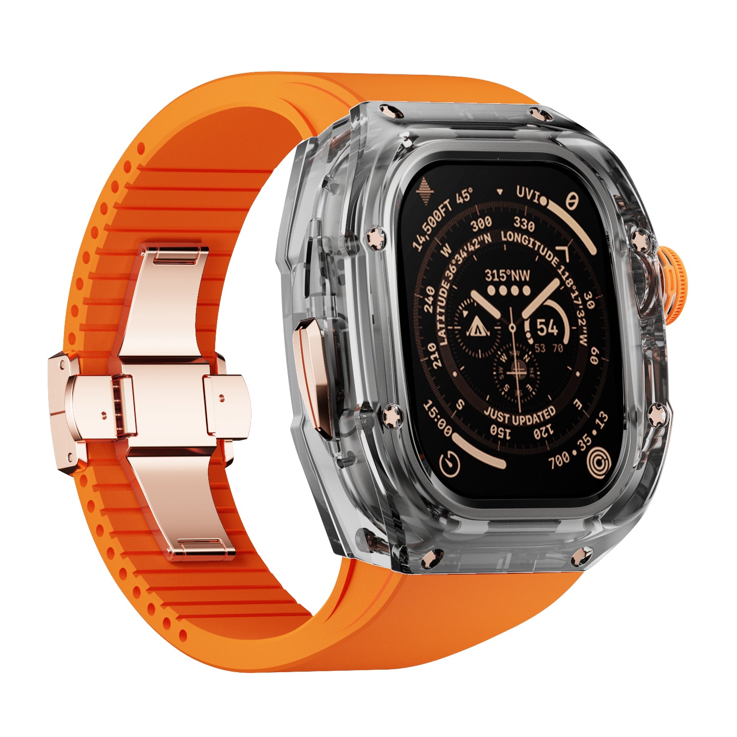 MC 1503 Apple Watch Case - Rose Gold 45/44mm