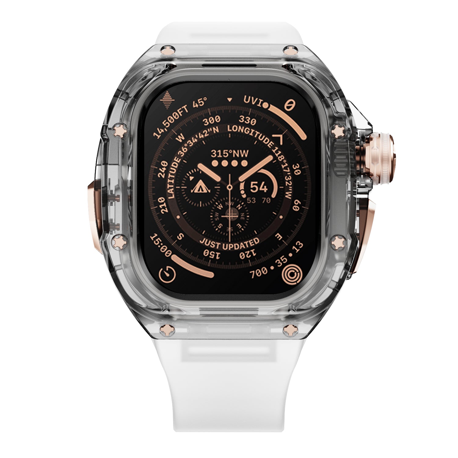 MC 1503 Apple Watch Case - Rose Gold 45/44mm