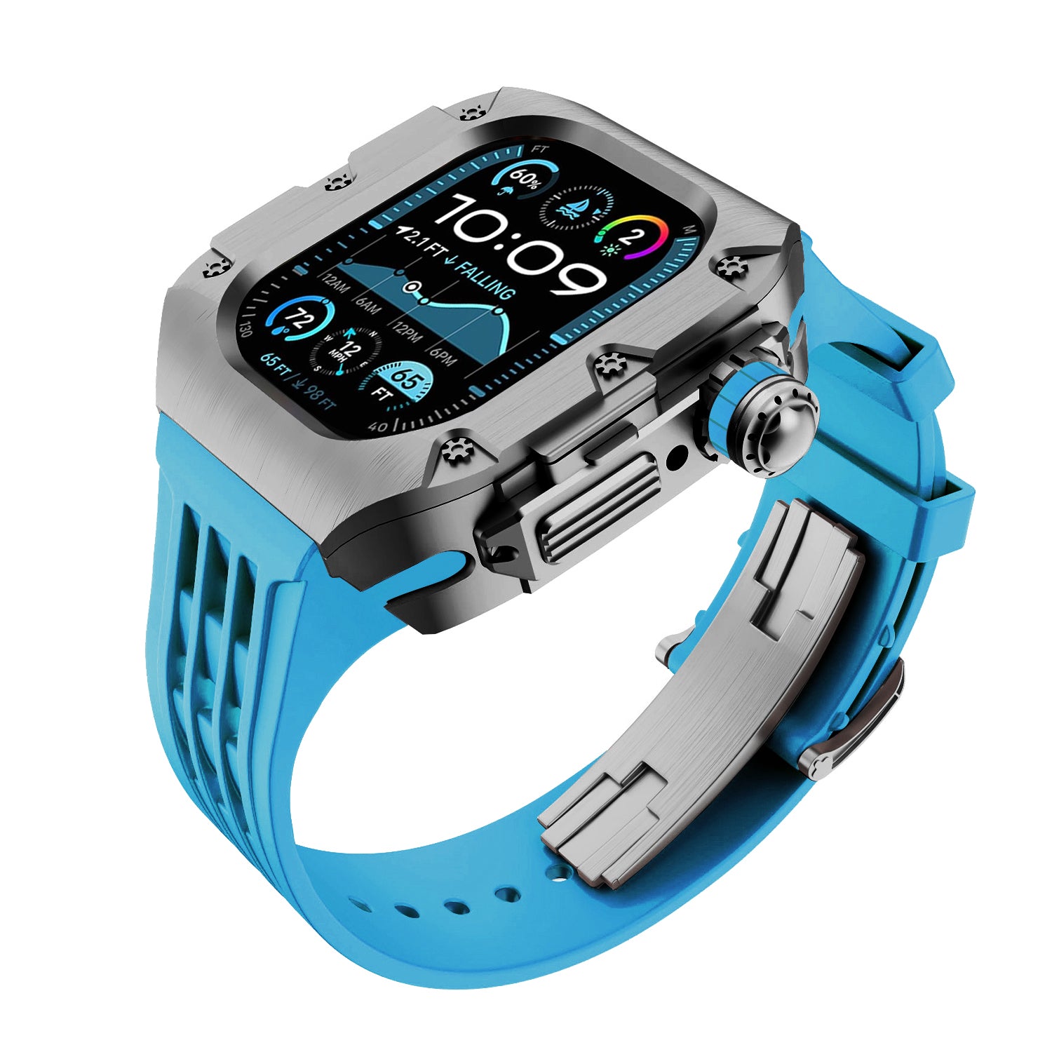 MC-Flipo Apple Watch Case - Black Case