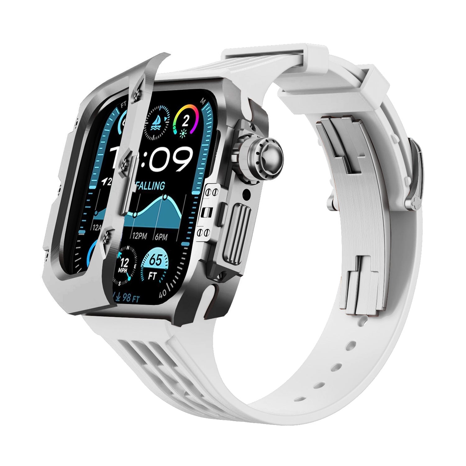 MC-Flipo Apple Watch Case - Black Case