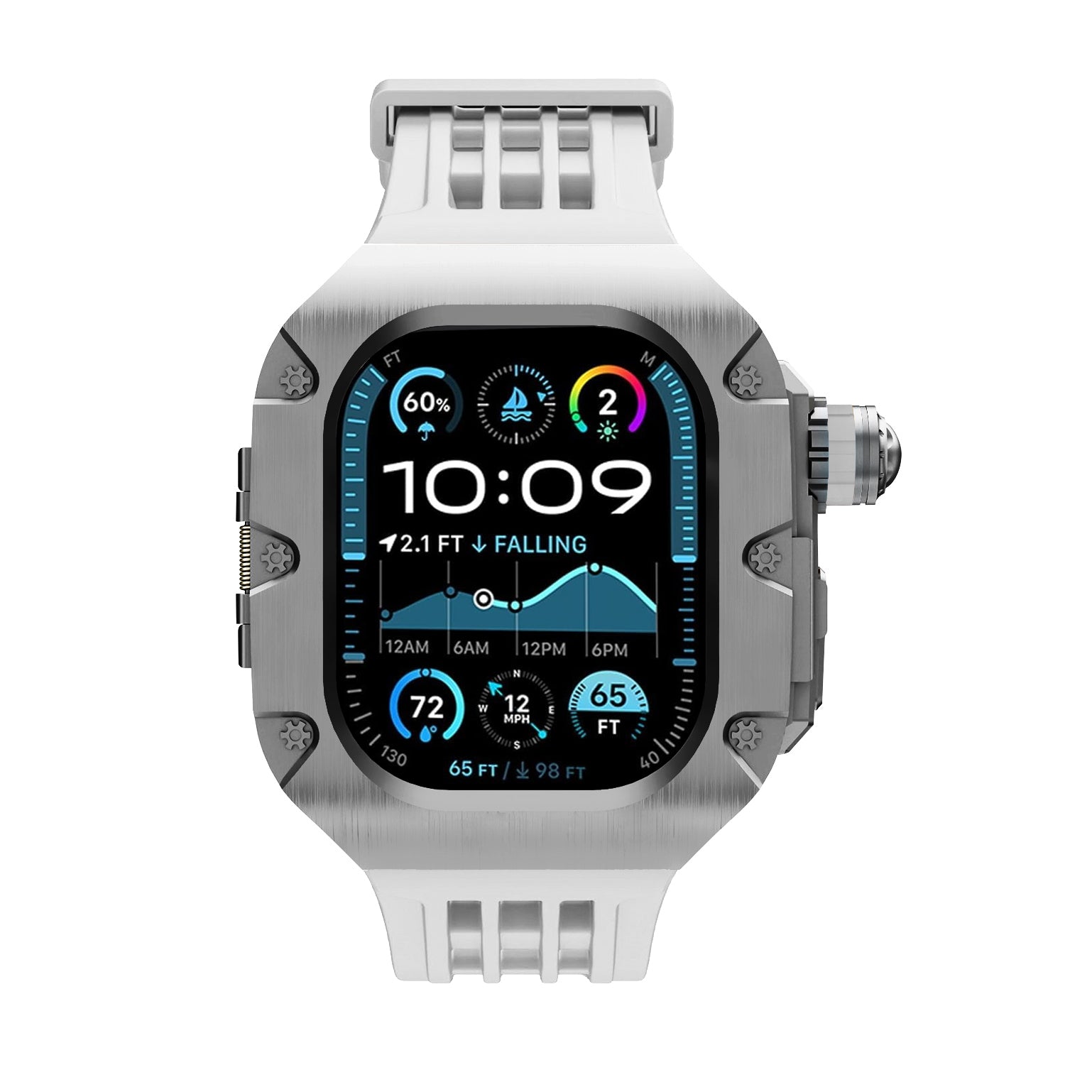 MC-Flipo Apple Watch Case - Black Case