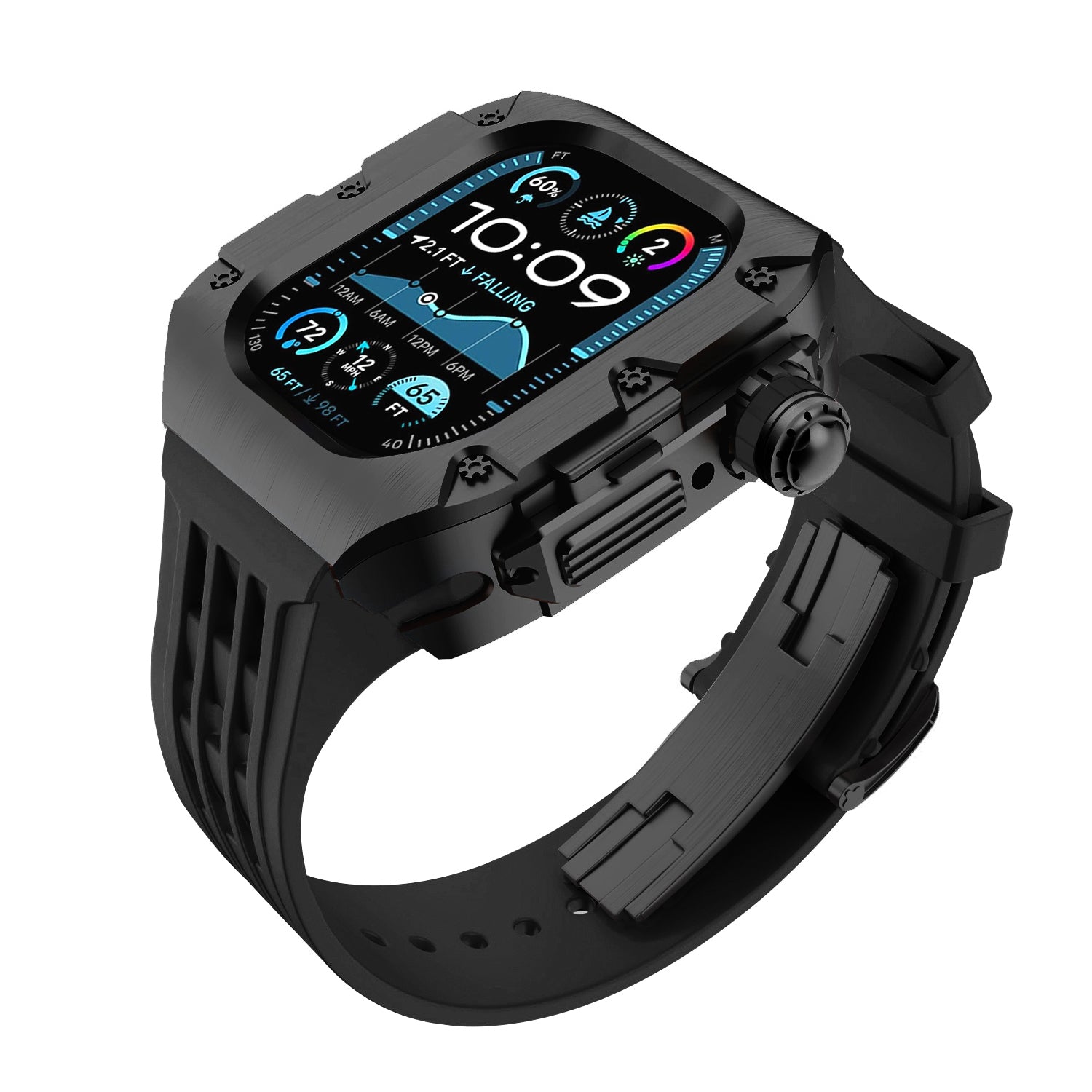MC-Flipo Apple Watch Case - Black Case