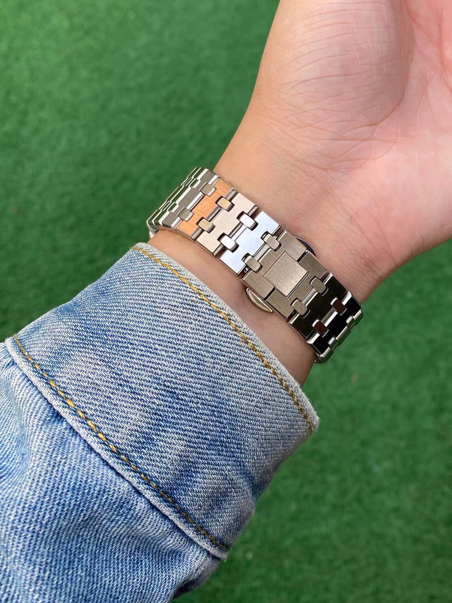 MC 2100 Apple Watch Band - Silver
