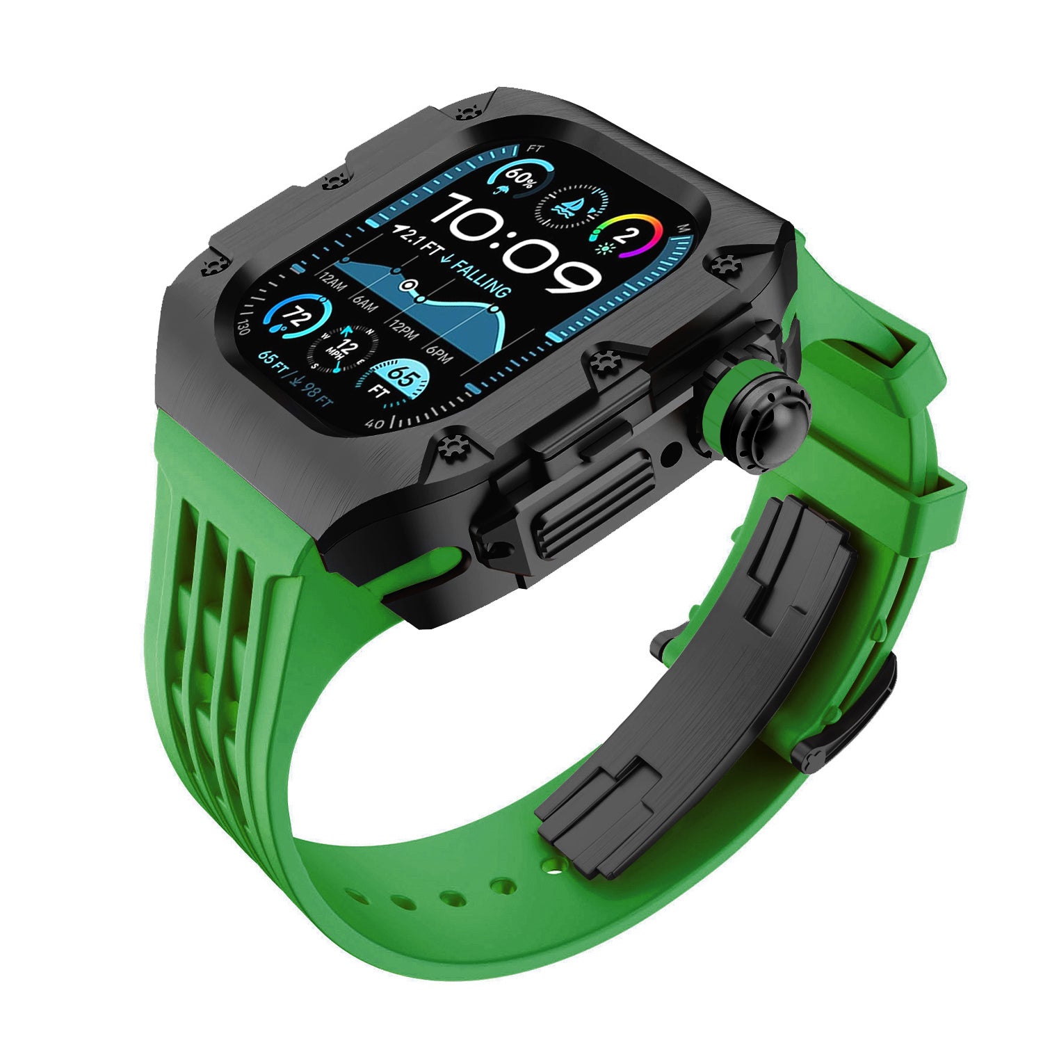 MC-Flipo Apple Watch Case - Black Case