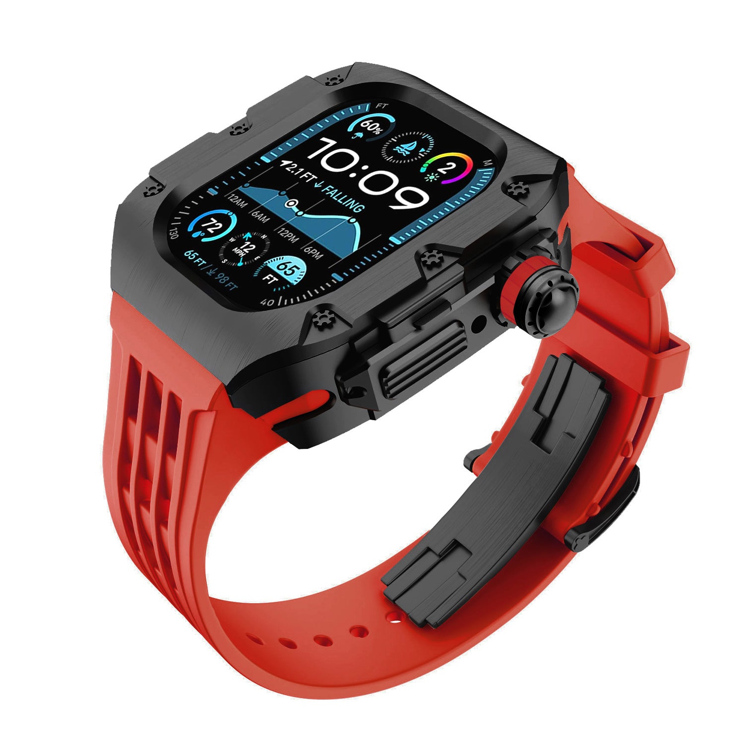 MC-Flipo Apple Watch Case - Black Case