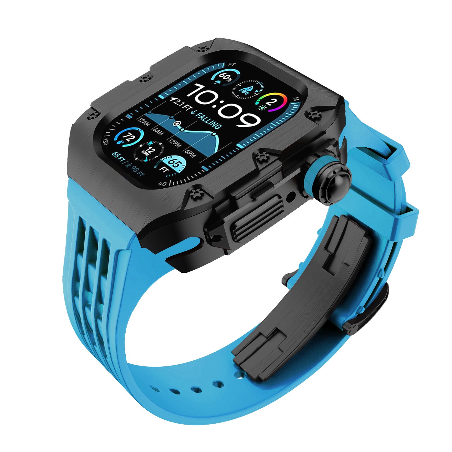 MC-Flipo Apple Watch Case - Black Case