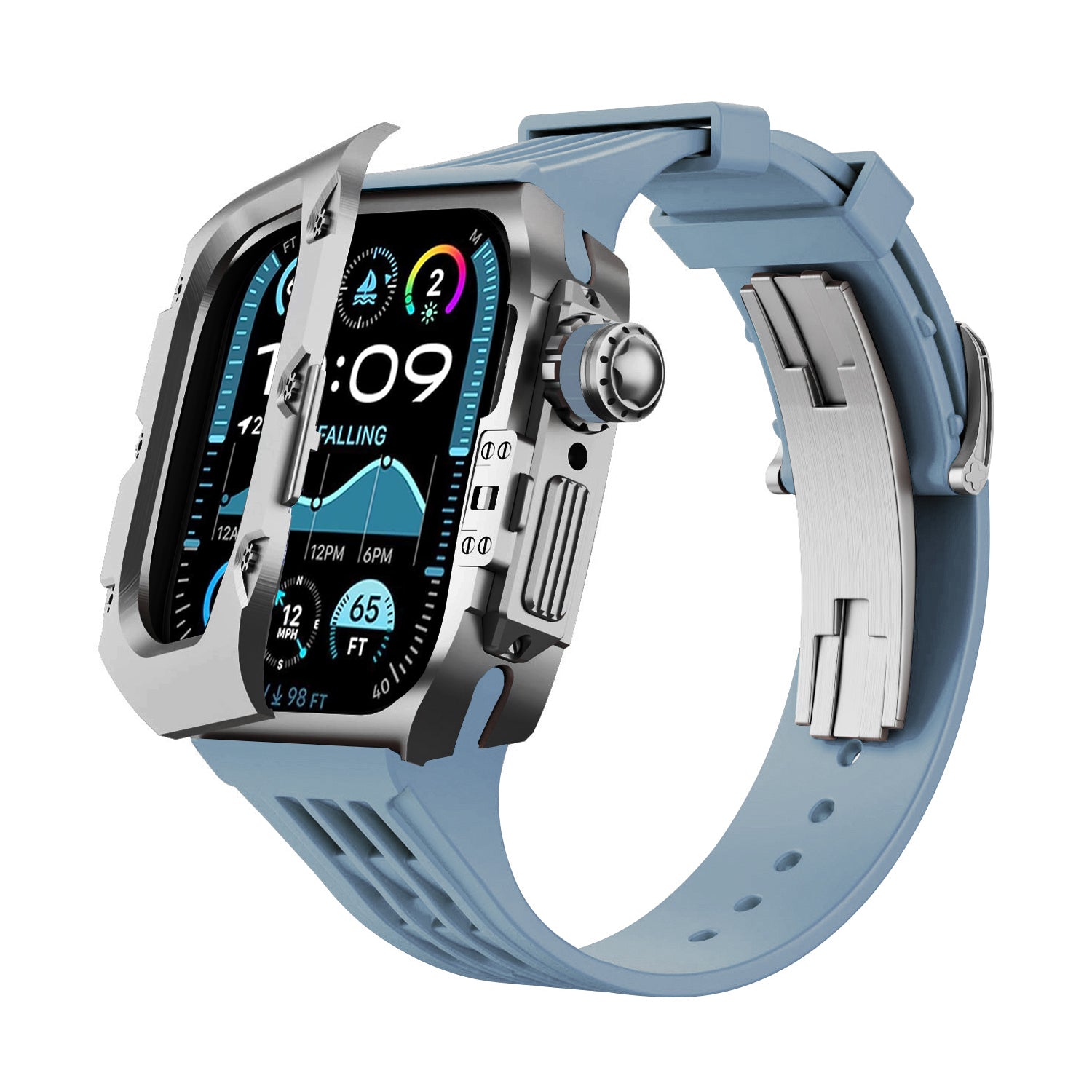 MC-Flipo Apple Watch Case - Black Case