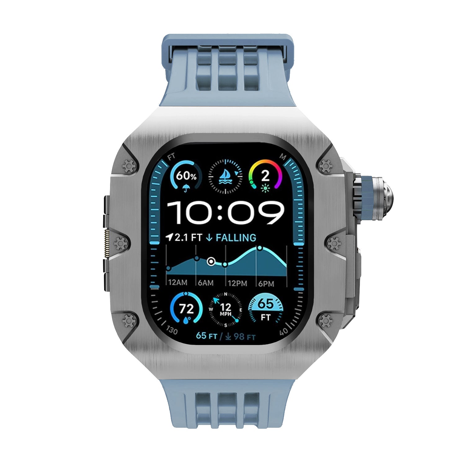 MC-Flipo Apple Watch Case - Black Case