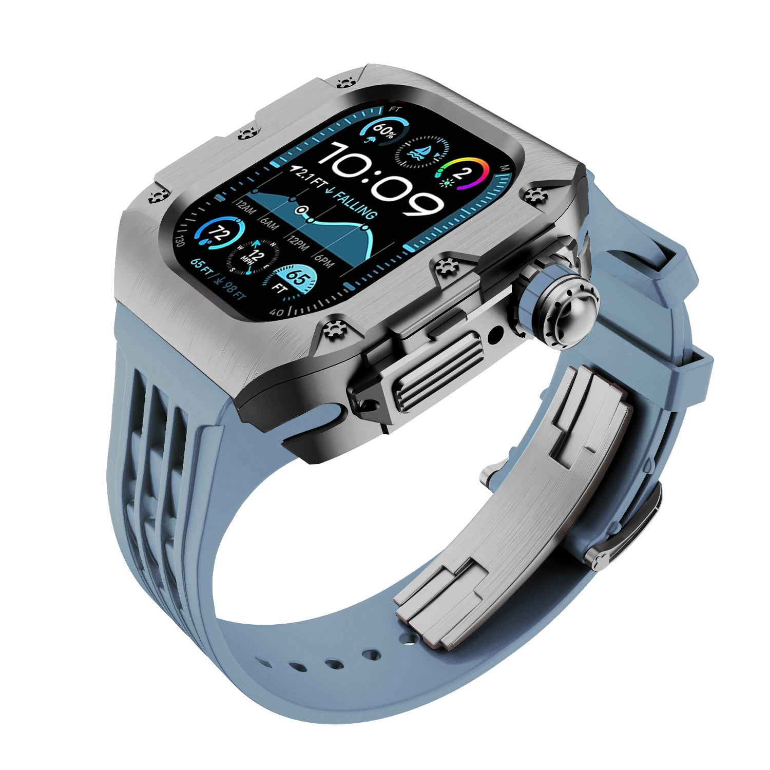 MC-Flipo Apple Watch Case - Black Case