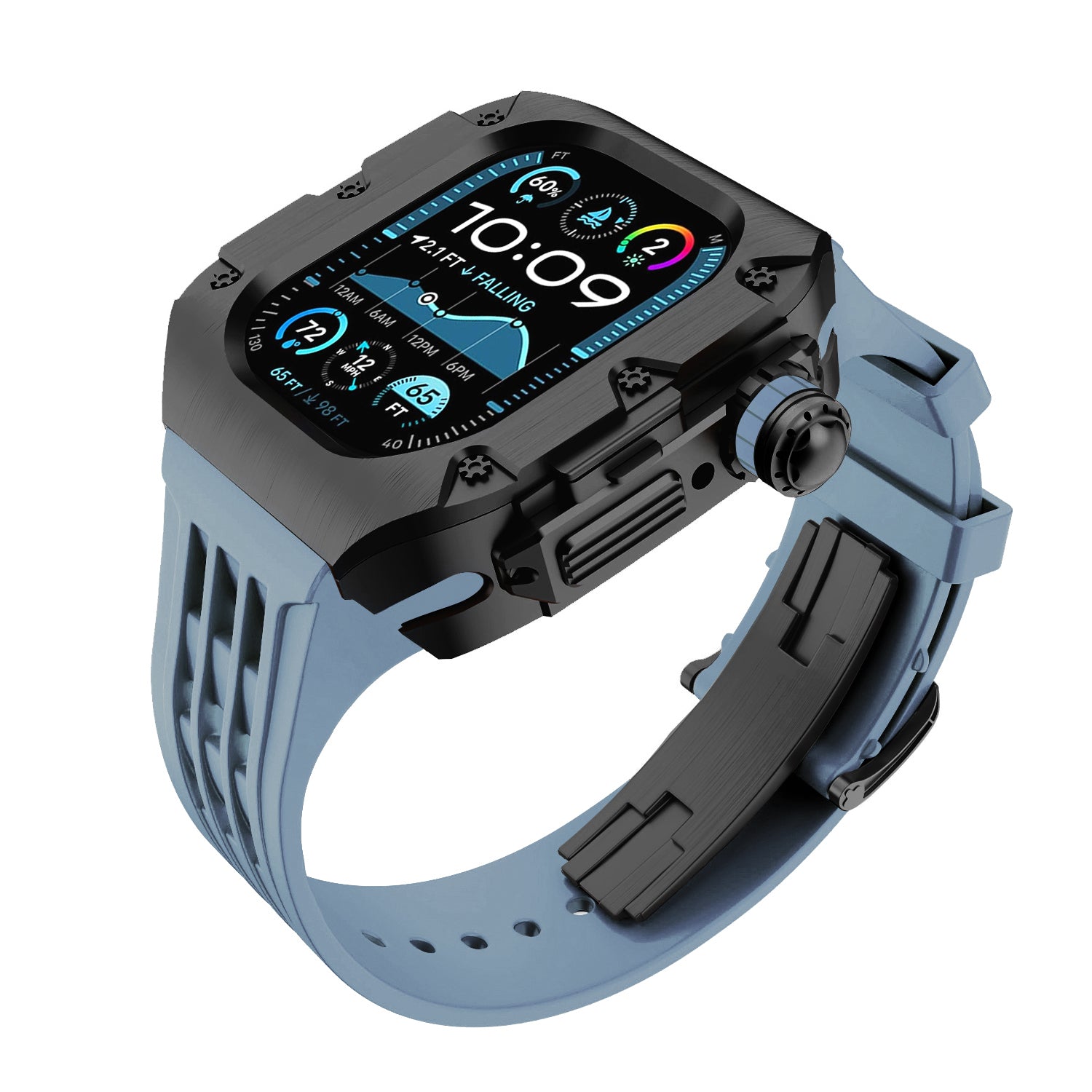 MC-Flipo Apple Watch Case - Black Case
