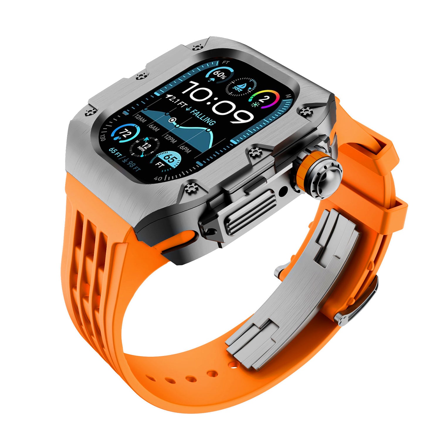 MC-Flipo Apple Watch Case - Black Case
