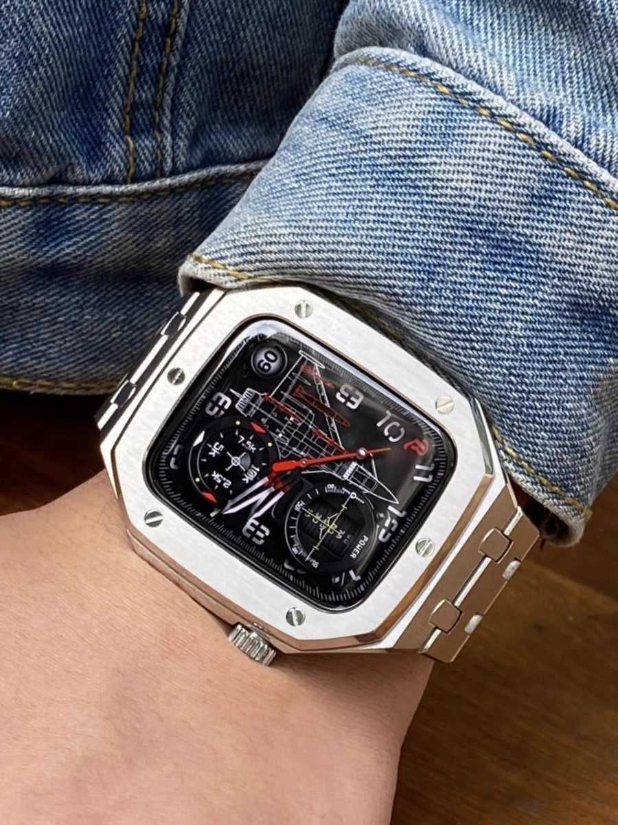 MC 2100 Apple Watch Band - Silver