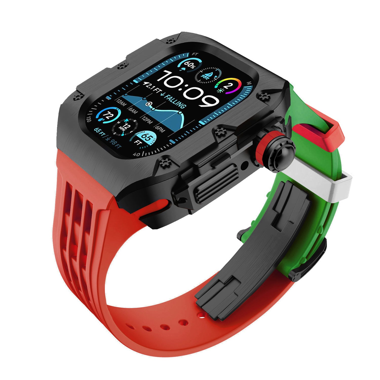 MC-Flipo Apple Watch Case - Black Case