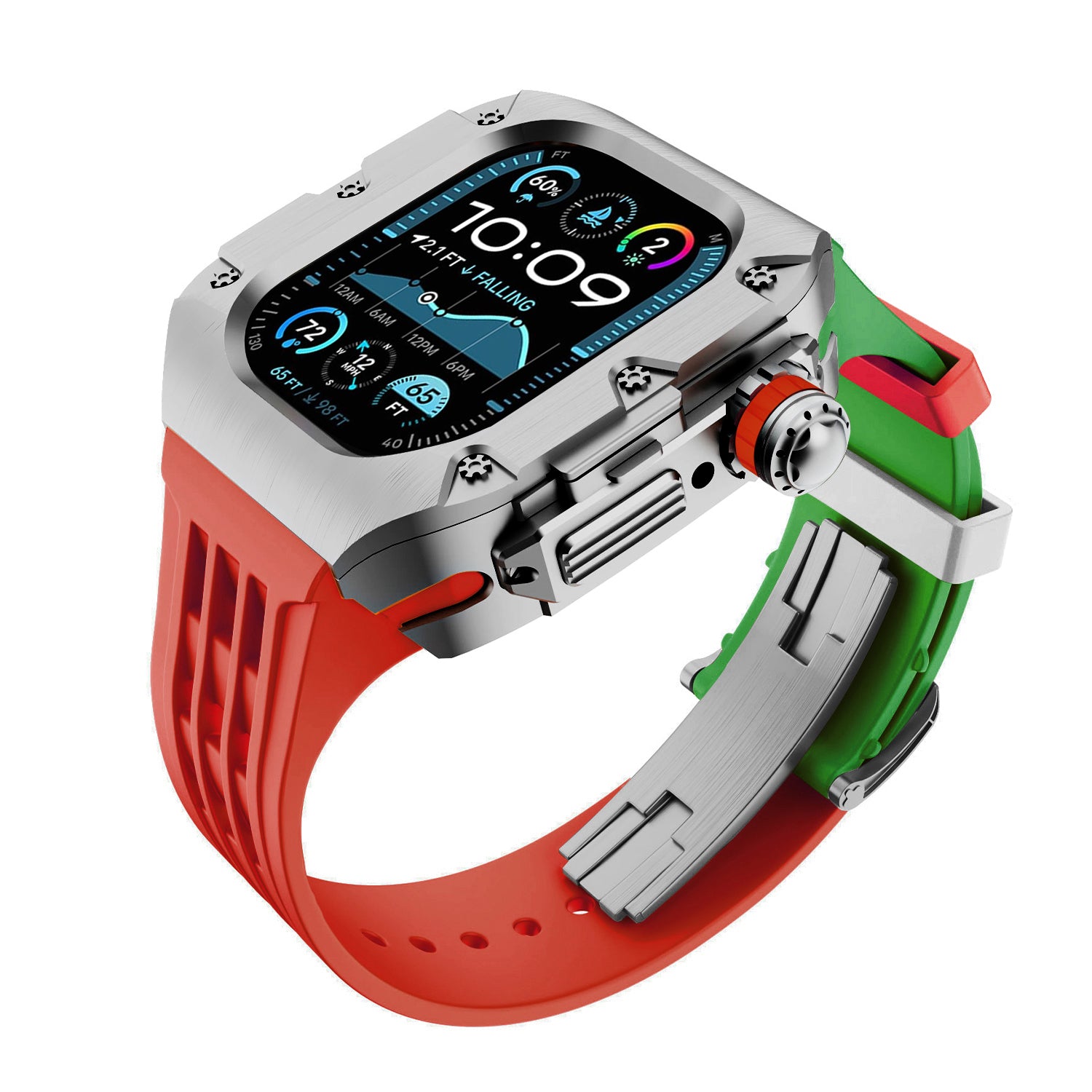 MC-Flipo Apple Watch Case - Black Case