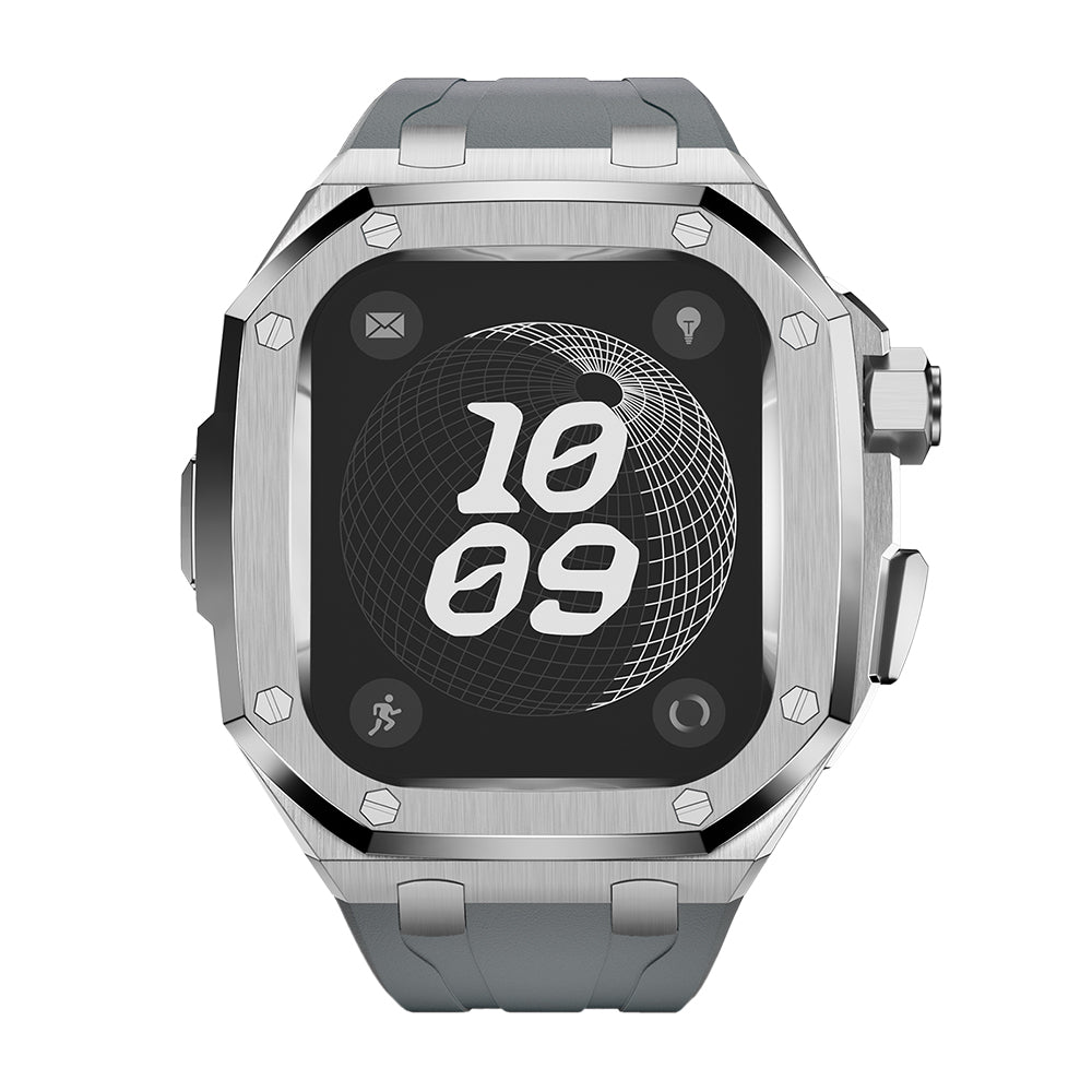 MC 1304 Apple Watch Case - Full Silver 49/45mm