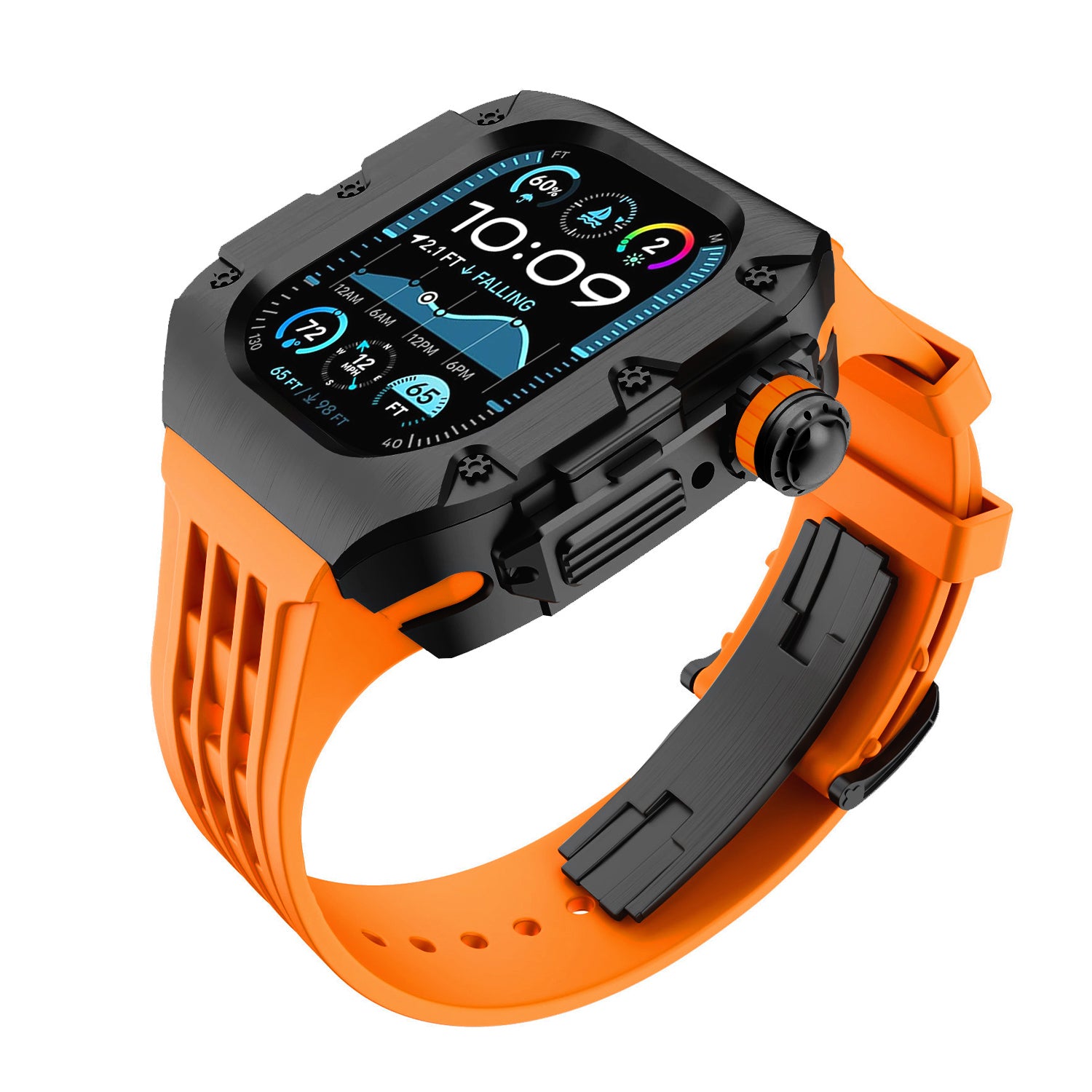 MC-Flipo Apple Watch Case - Black Case